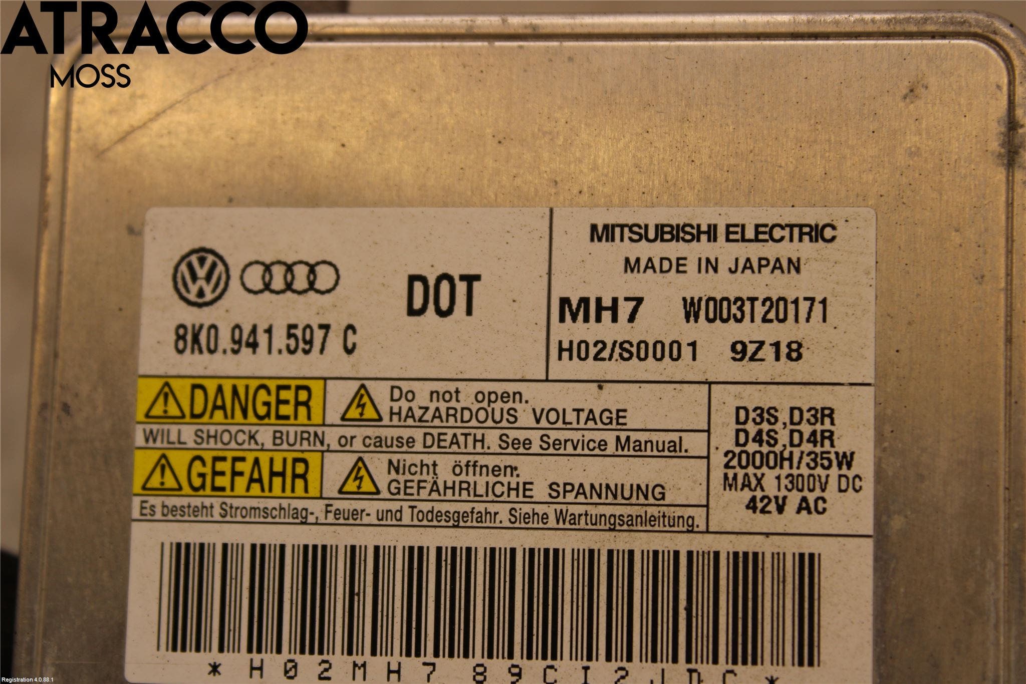 Audi A3/S3 05-13 Styreenhet Xenon