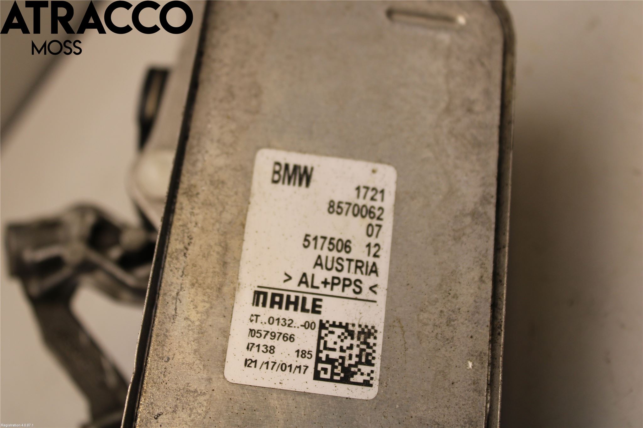 BMW 1 F20/F21 11-19 Radiator Oljekjøler Automatgea