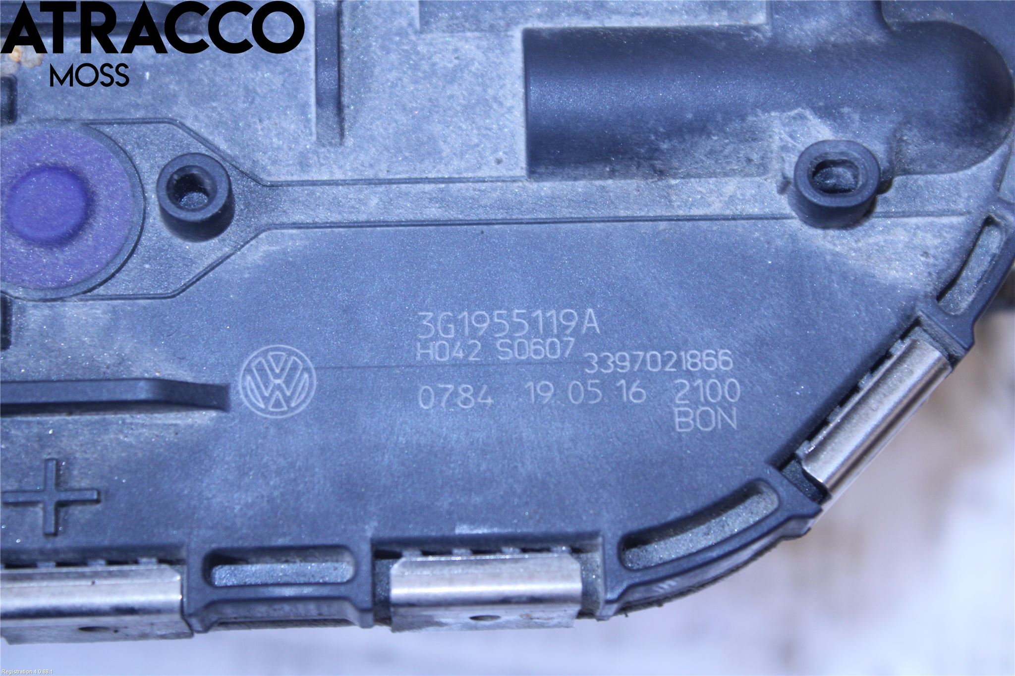 Volkswagen VW PASSAT 15-19 Viskeroverføring Frontrute