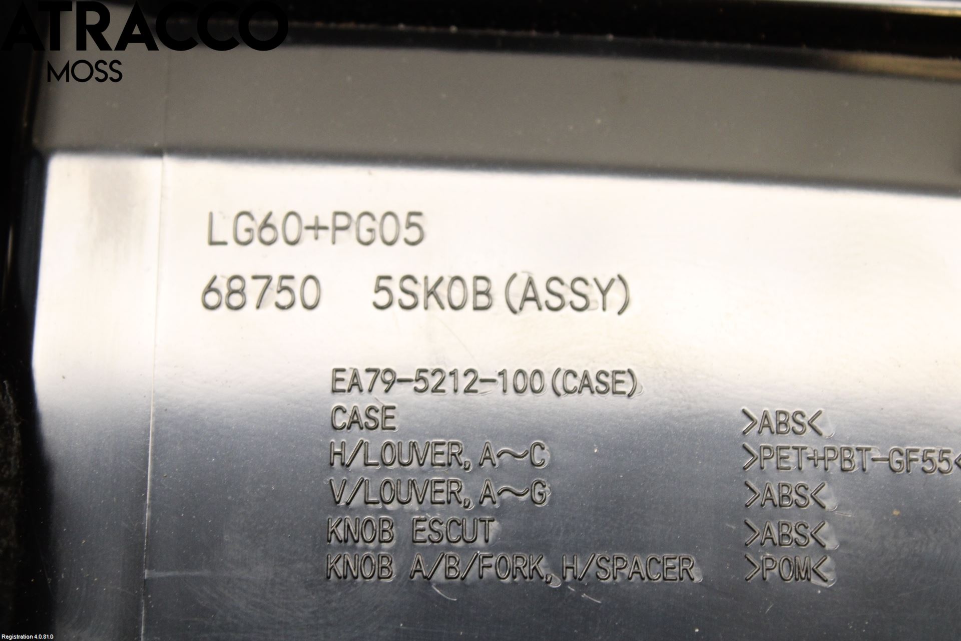 Nissan LEAF 18- Dashbord Kanal - Dyse