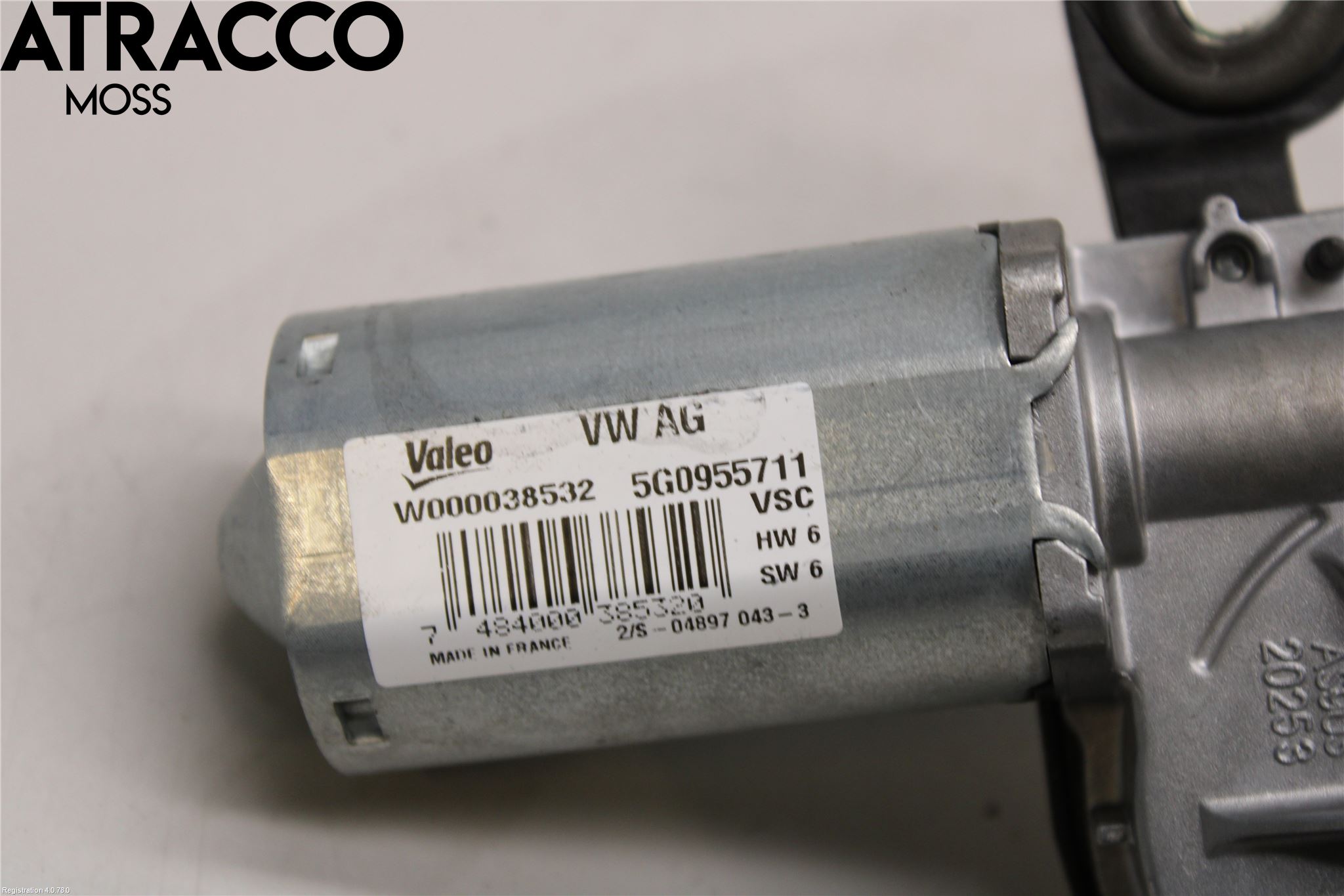 Volkswagen VW GOLF / E-GOLF VII 13-20 Viskermotor Bakluke