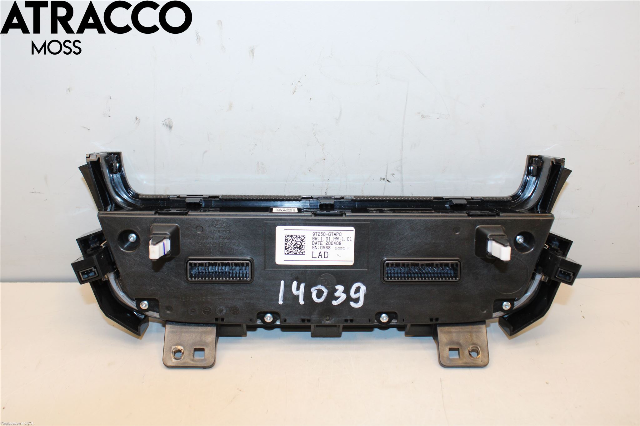 Hyundai IONIQ AE 17-22 Varme Ac Betjening-Display