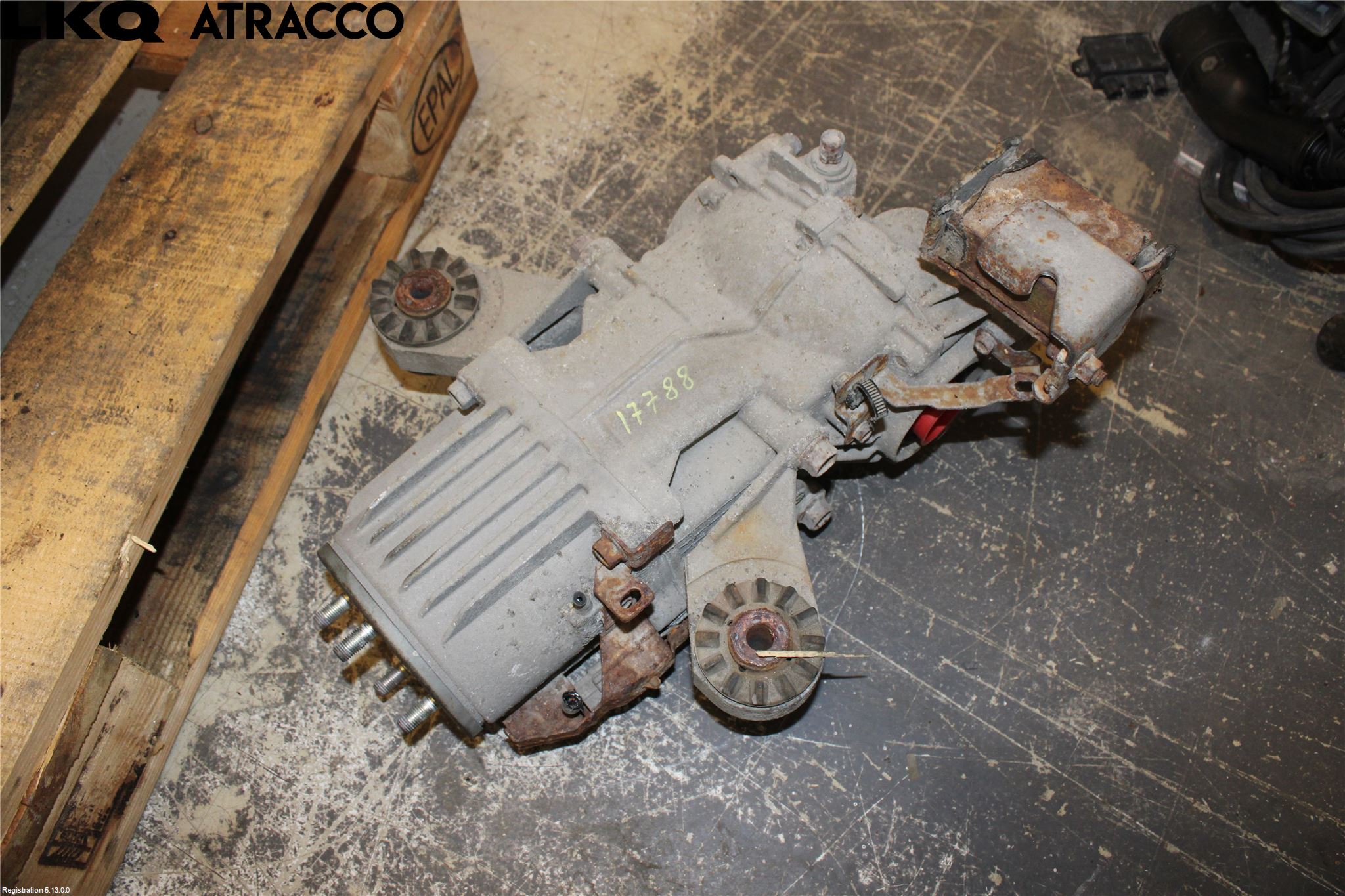 Citroen C4 GRAND PICASSO 07-13 Bakaksel Kardang Bak -Diff