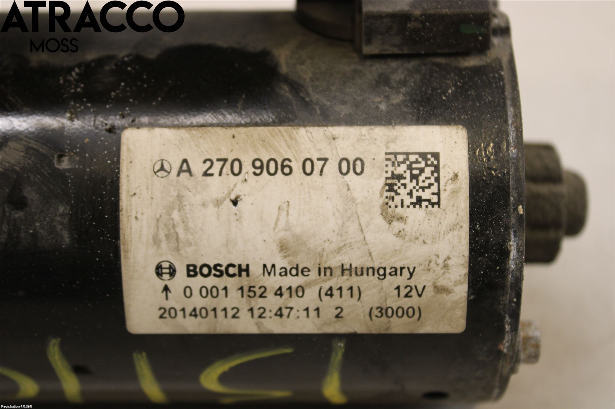 Mercedes-Benz MB A-KLASS (W176) 13-18 Startmotor