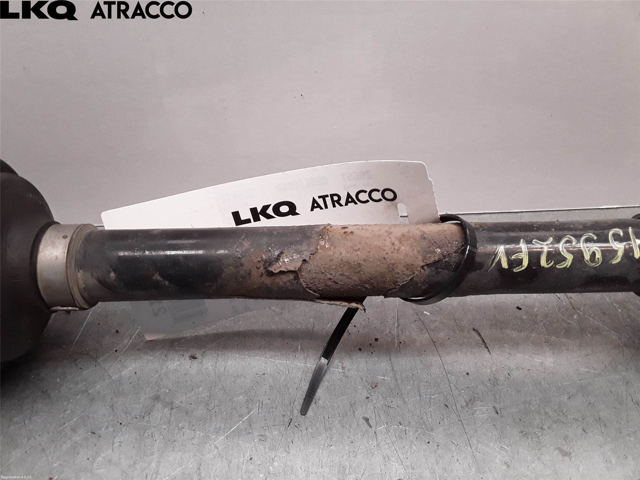 Volkswagen VW GOLF PLUS/CROSS GOLF 04-14 Drivaksel Foran Kompl  V = H