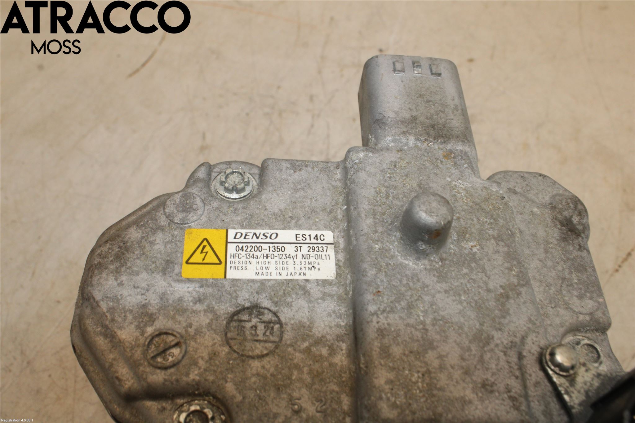 Toyota YARIS XP130 15-20 Varme Ac Kompressor