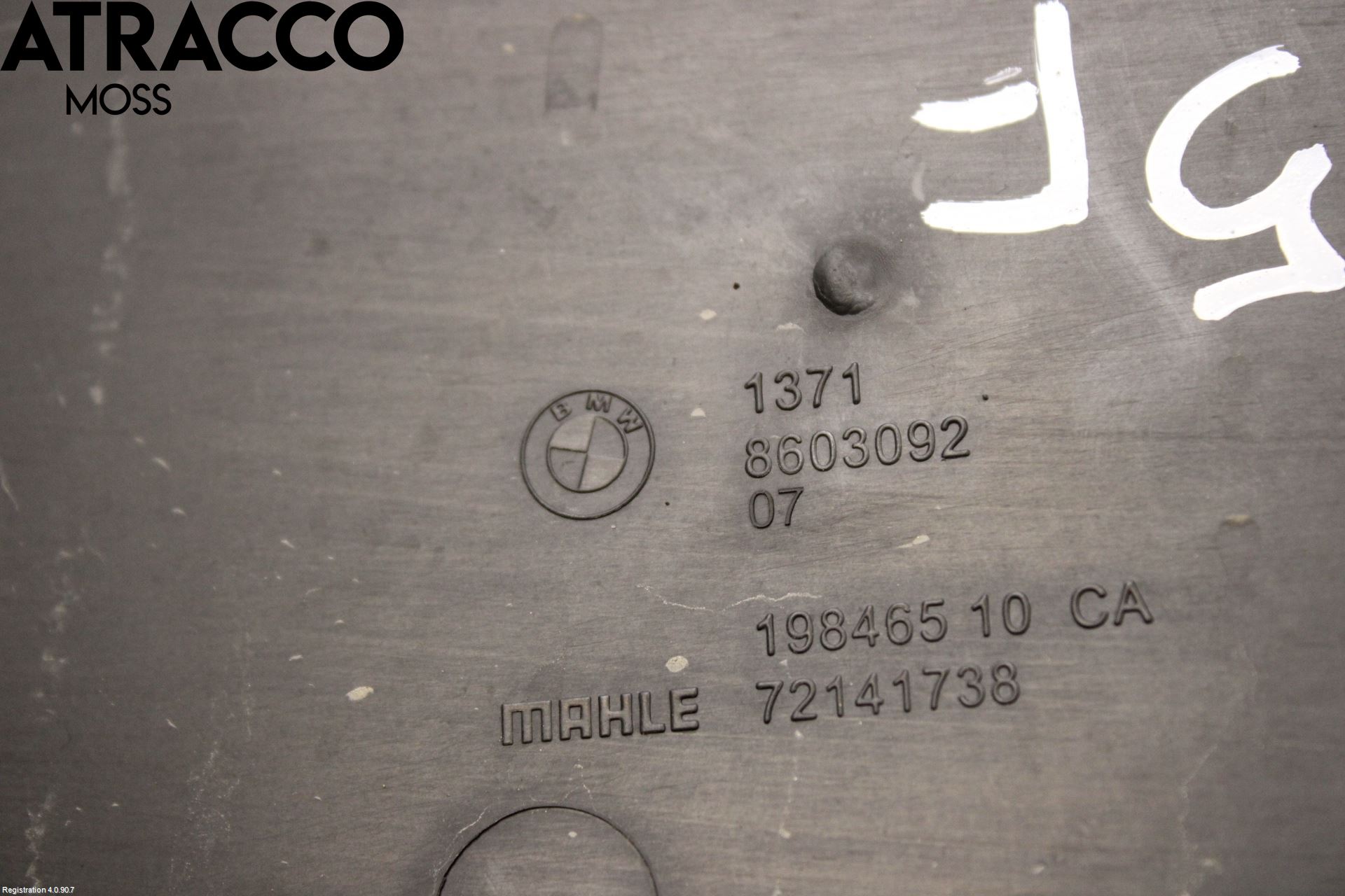 BMW X5 F15 13-18 Luftfilter Boks