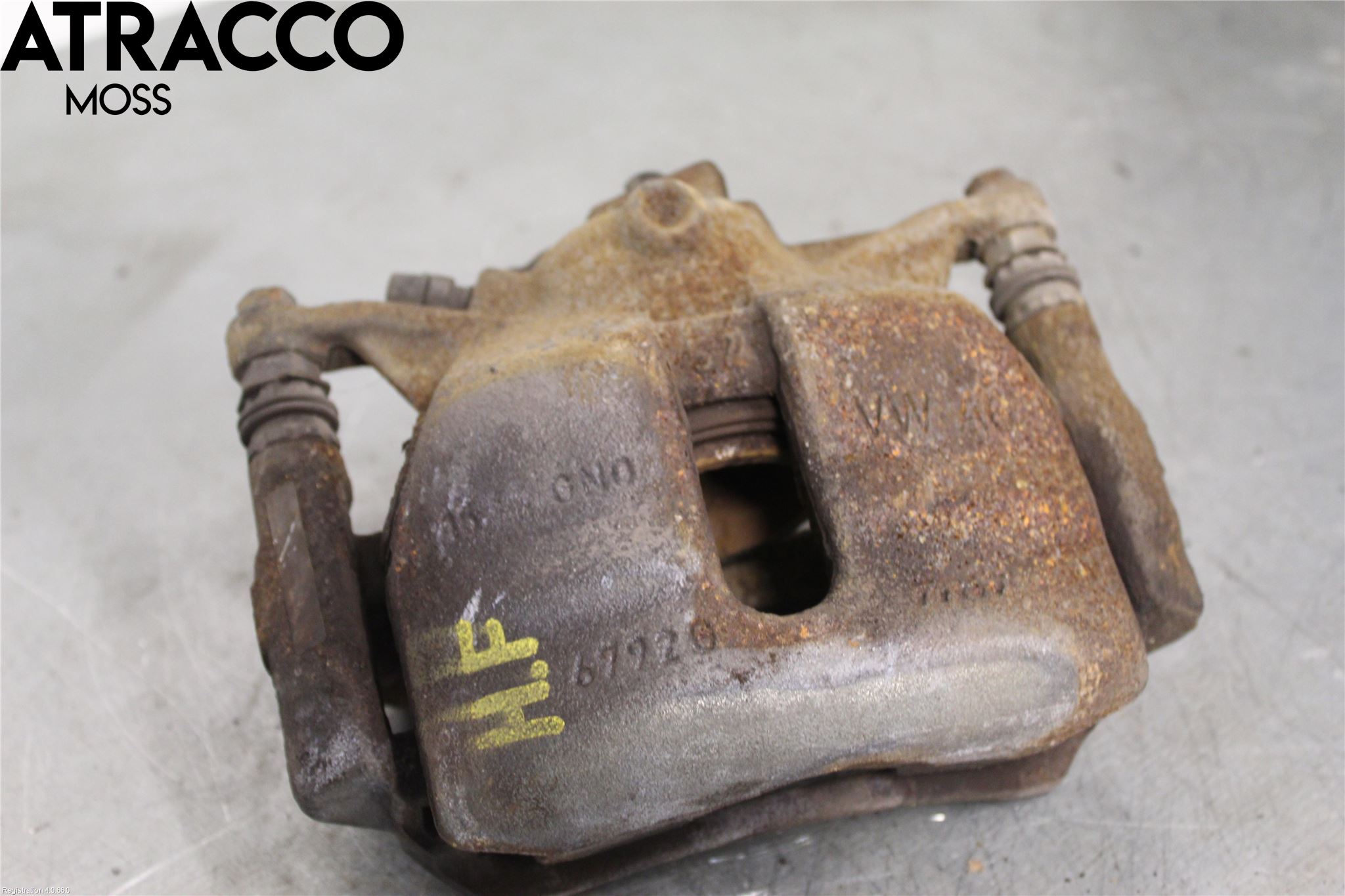 Volkswagen VW GOLF / E-GOLF VII 13-20 Bremsecaliper Foran Høyre