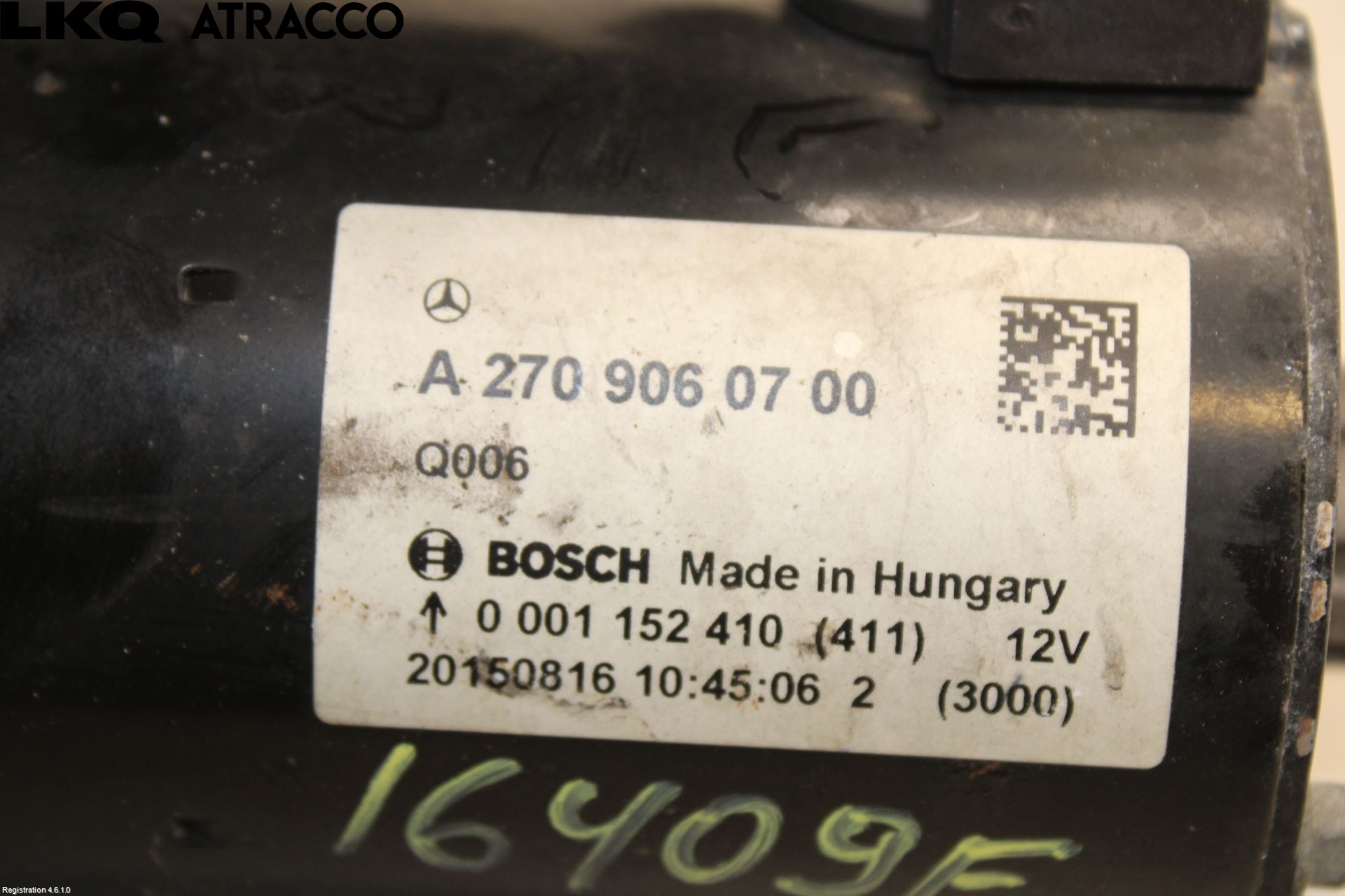 Mercedes-Benz MB CLA-KLASS (C117/X117) 13-19 Startmotor