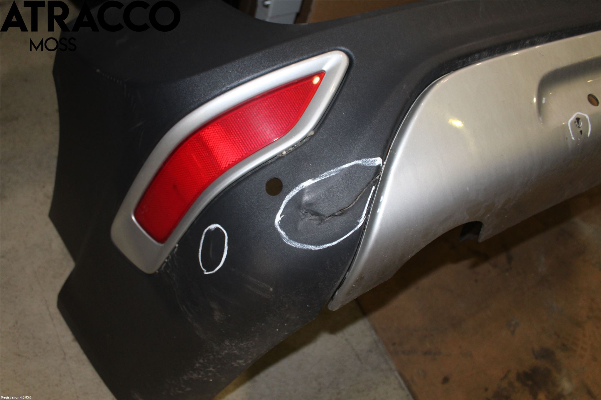 Volvo XC70 08-13 Støtfanger Bak