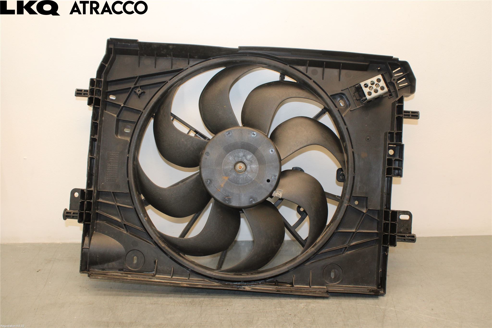 Renault CAPTUR 13-19 Kjølevifte Elektrisk