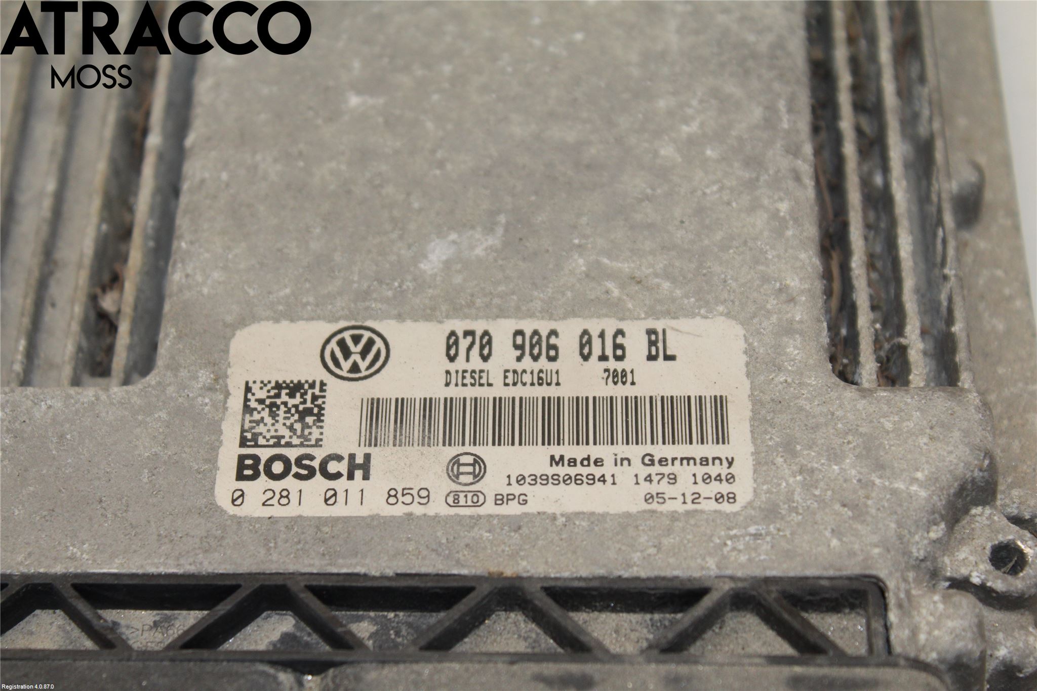 Volkswagen VW TOUAREG 7L 03-10 Styreenhet Innsprøytning