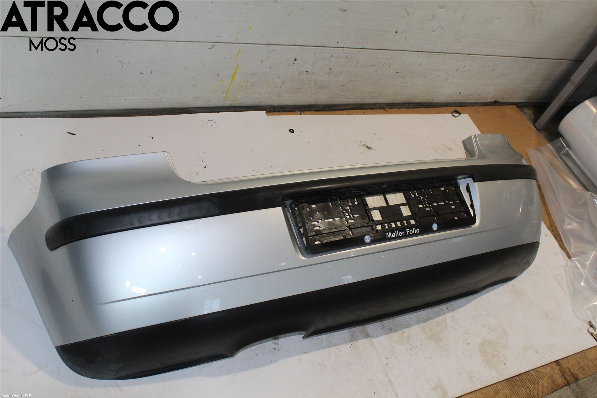 Volkswagen VW POLO 02-05 Støtfanger Bak Overtrekk