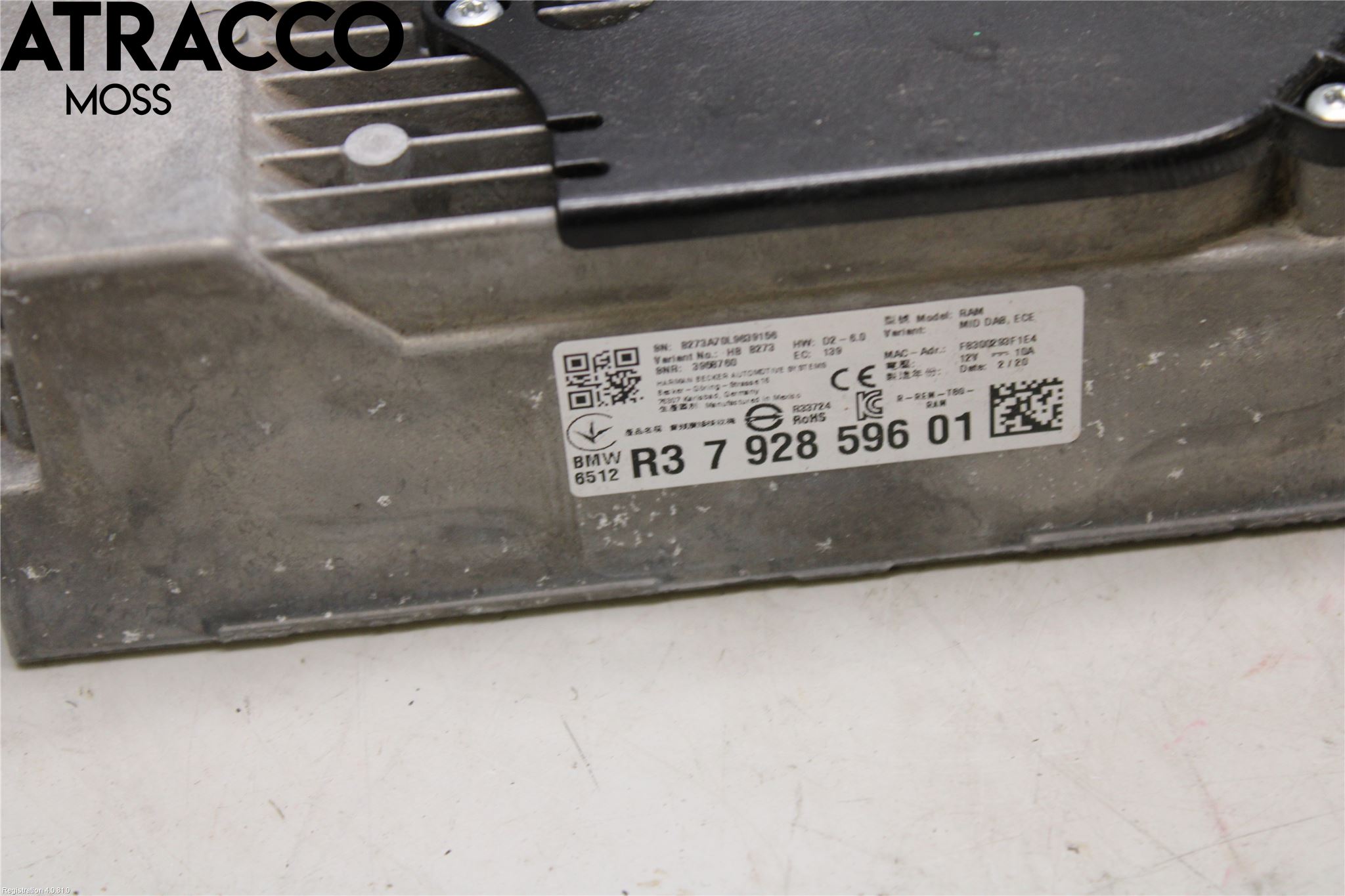 BMW X3 G01 18- Stereo Forsterker