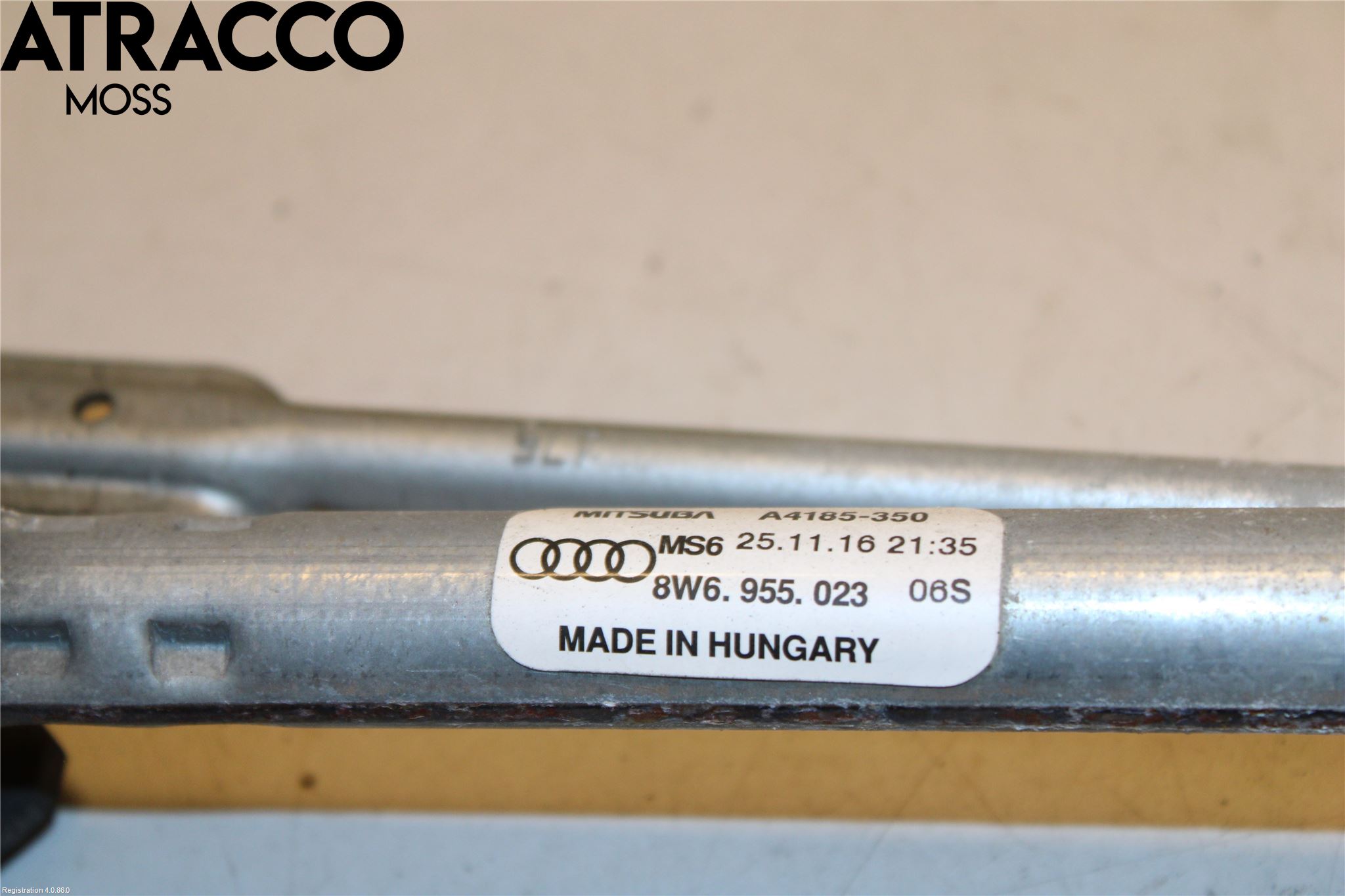 Audi A5 17- Viskermotor Frontrute