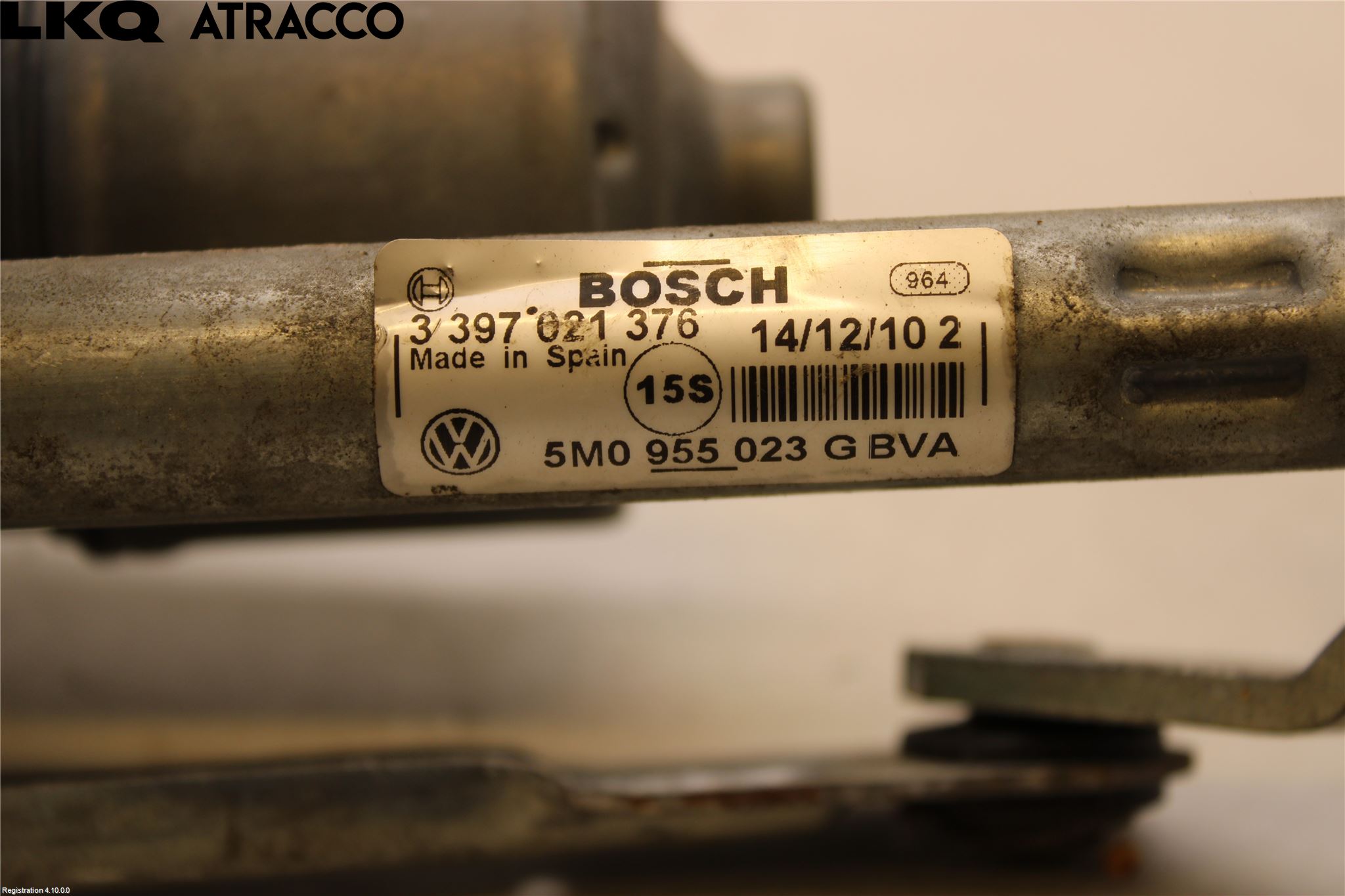 Volkswagen VW GOLF PLUS/CROSS GOLF 04-14 Viskermotor Frontrute