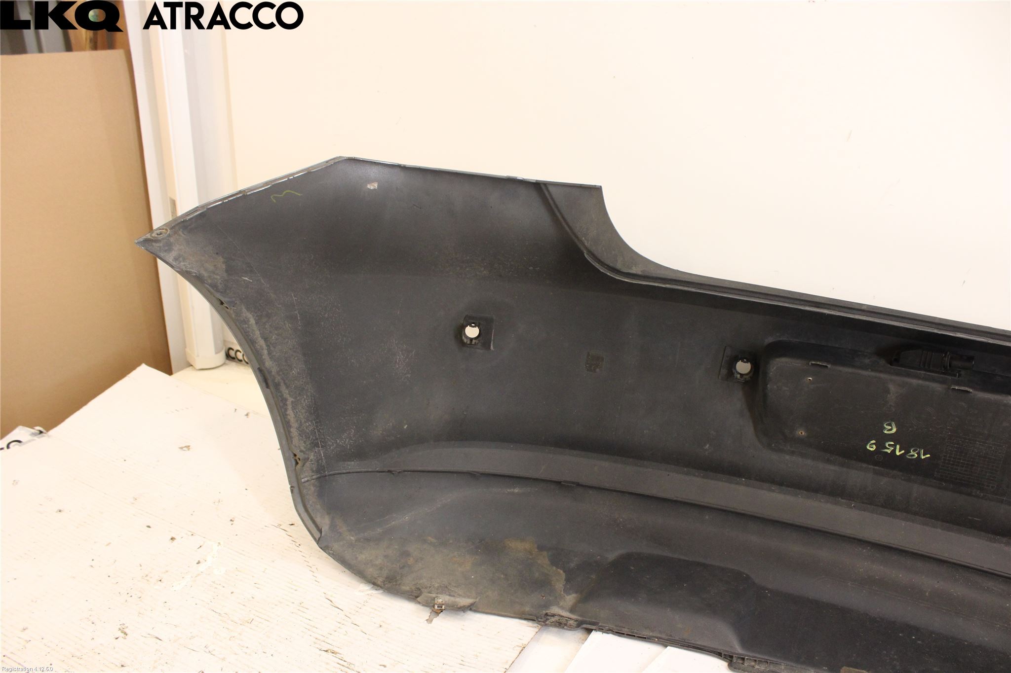 Volkswagen VW POLO 10-17 Støtfanger Bak