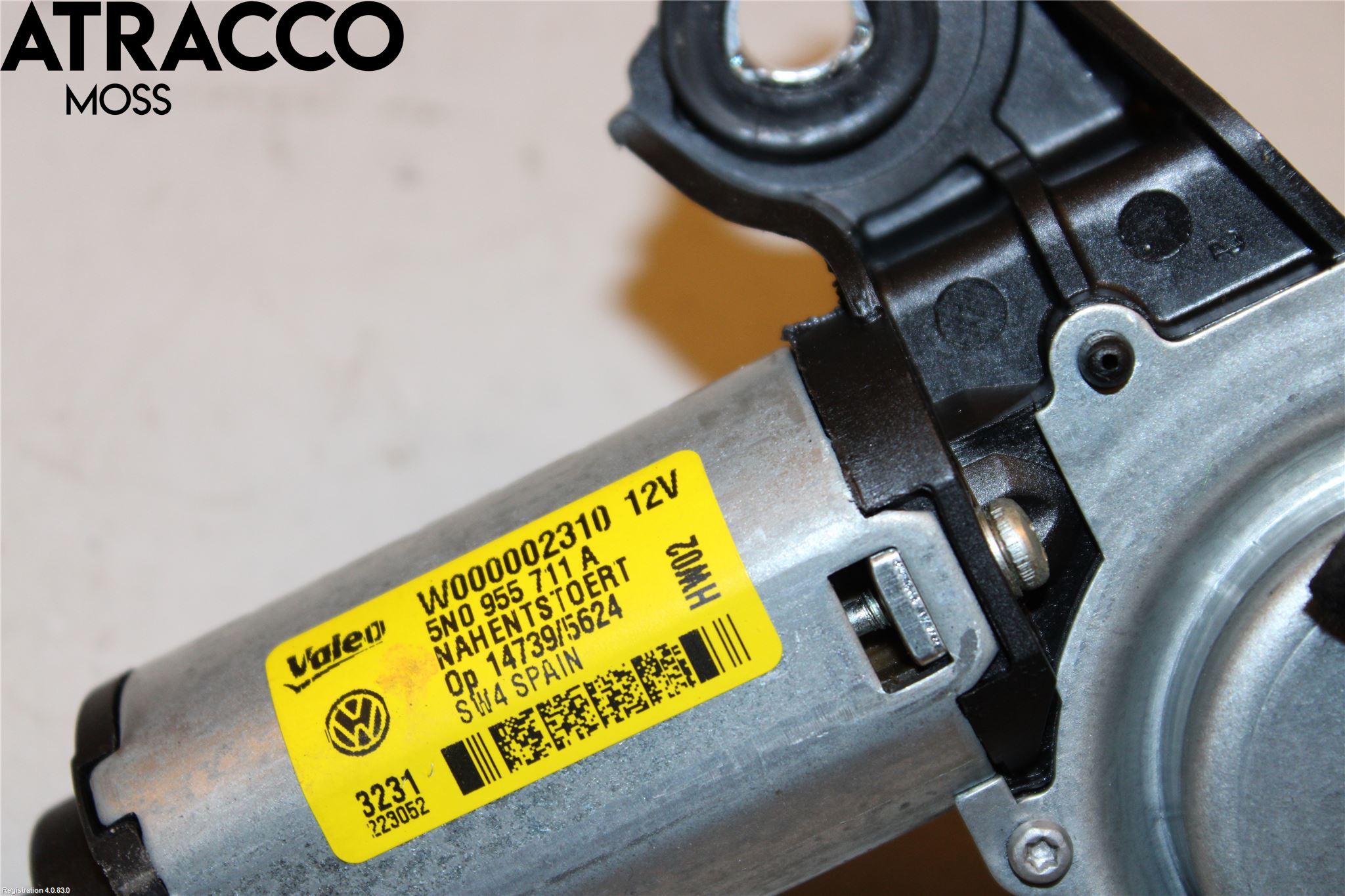 Volkswagen VW TIGUAN 07-16 Viskermotor Bakluke