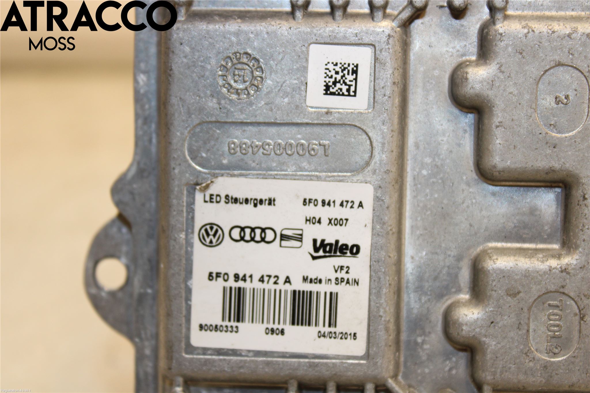 Volkswagen VW GOLF / E-GOLF VII 13-20 Styreenhet Xenon