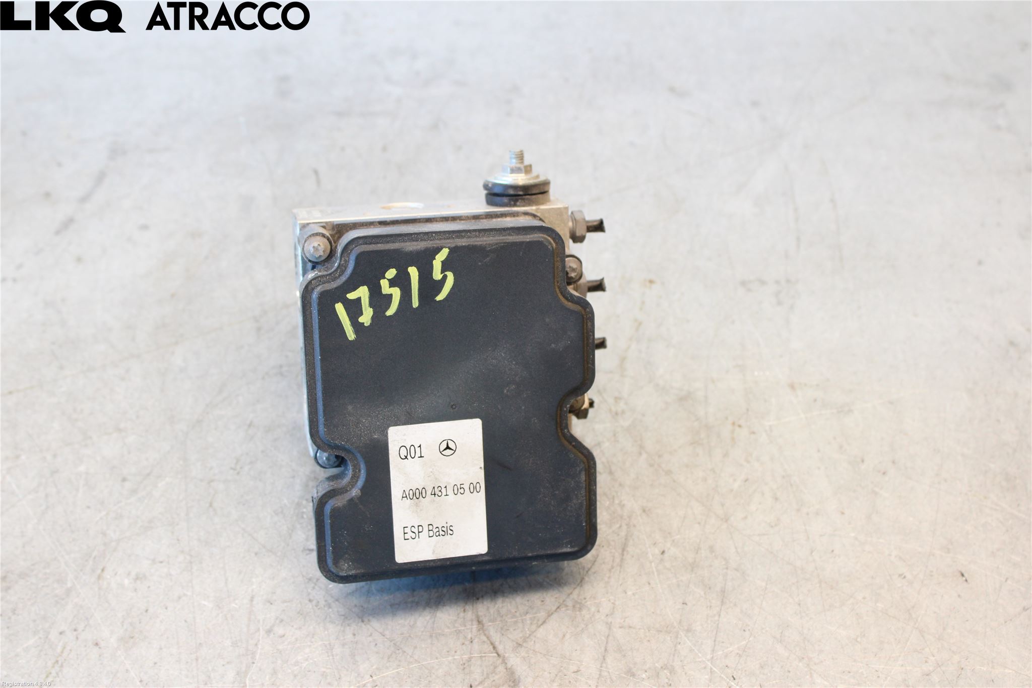 Mercedes-Benz MB A-KLASS (W176) 13-18 Abs Hydraulikkaggregat