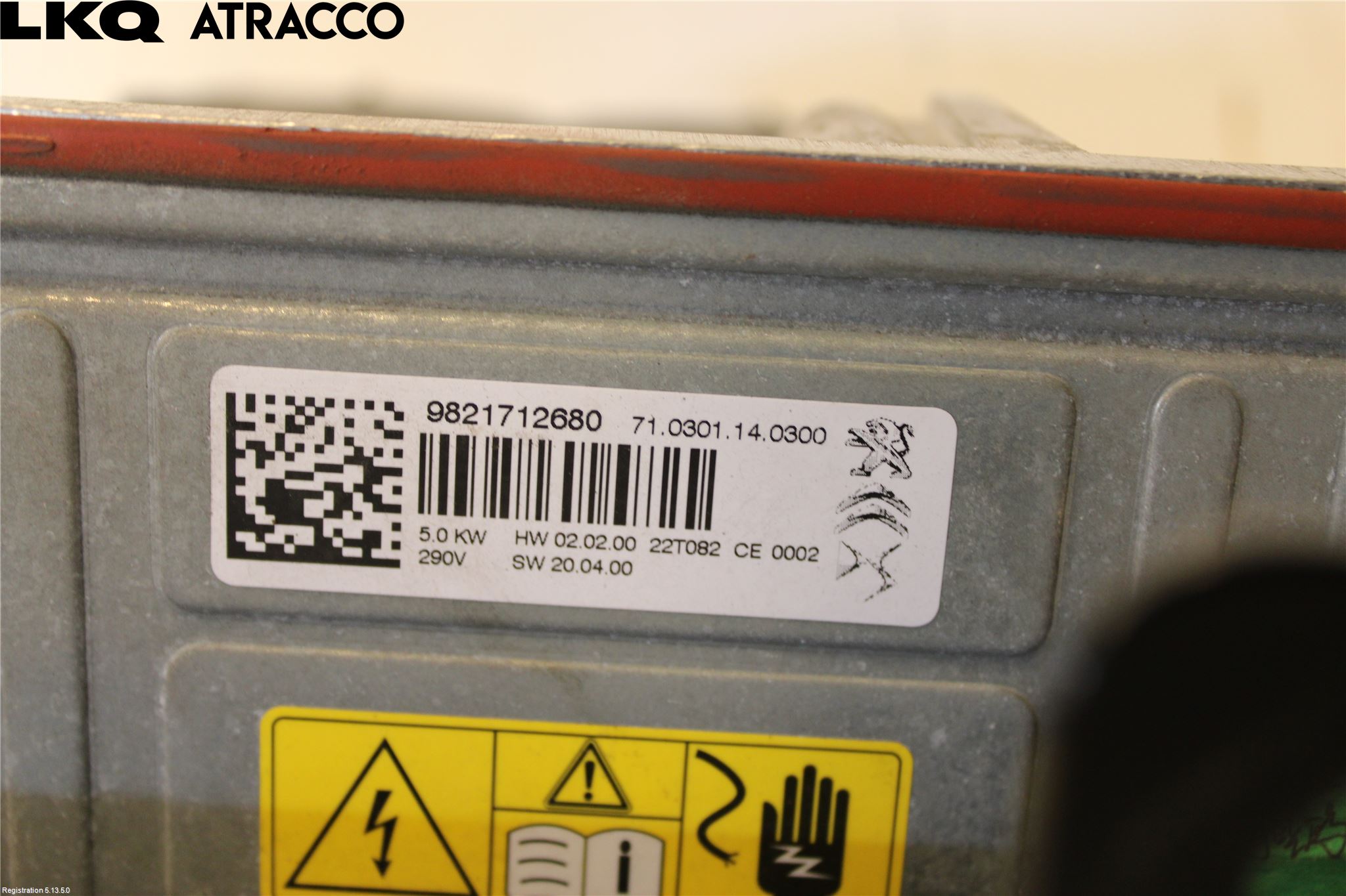 Opel CORSA F, CORSA-E 20- Varmeapparat Register Komplett