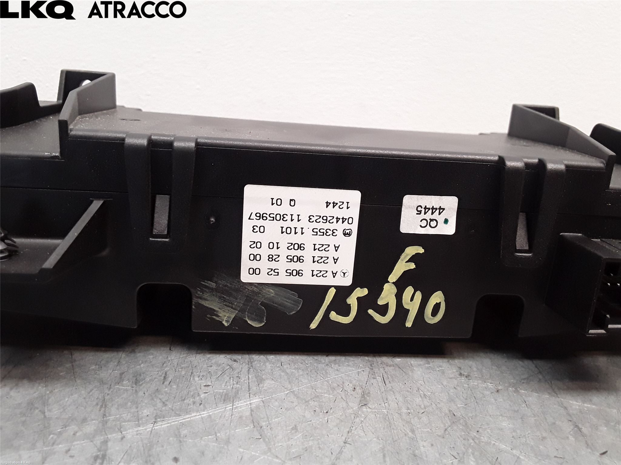 Mercedes-Benz MB S-KLASS (W221) 05-13 Varme Ac Betjening-Display