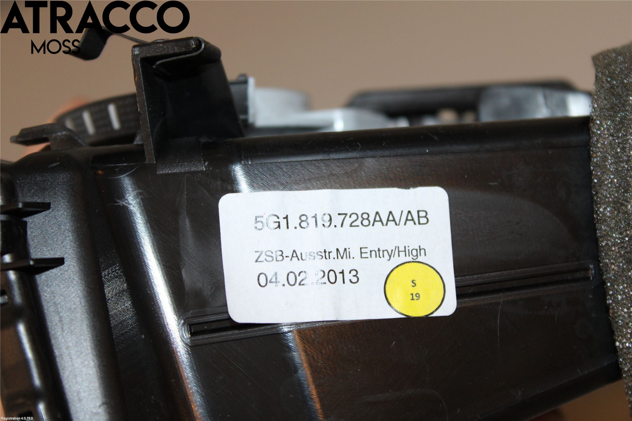 Volkswagen VW GOLF / E-GOLF VII 13-20 Bryter Varsel (Nødblink)