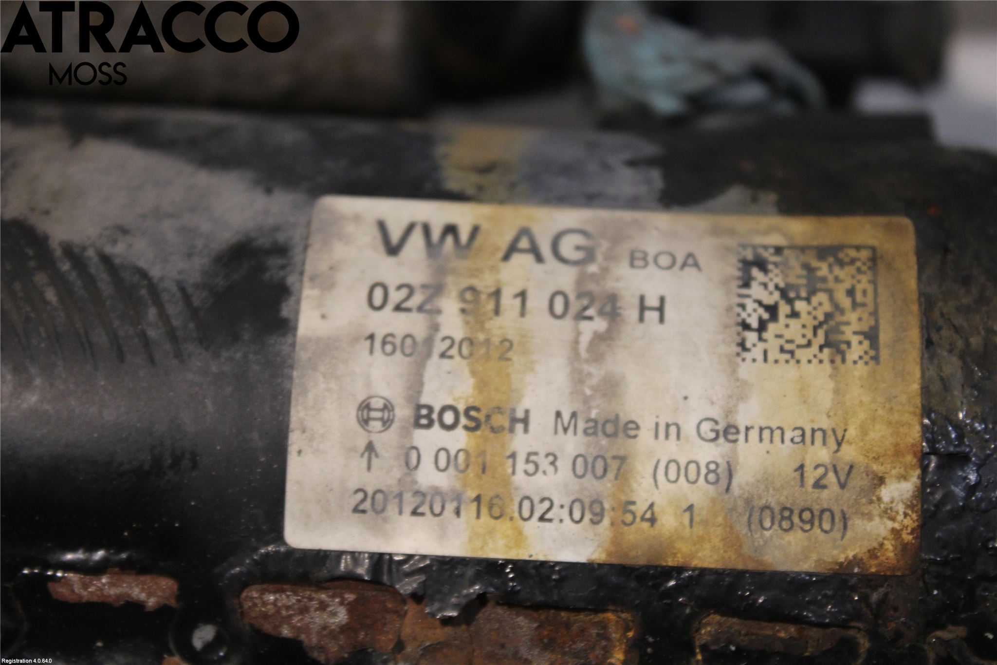 Volkswagen VW TRANSP/CARAVELLE (T5) 04-15 Startmotor Diesel