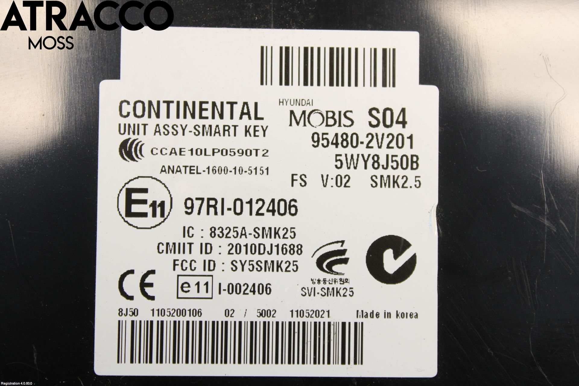 Hyundai VELOSTER 12-17 Styreenhet Øvrig