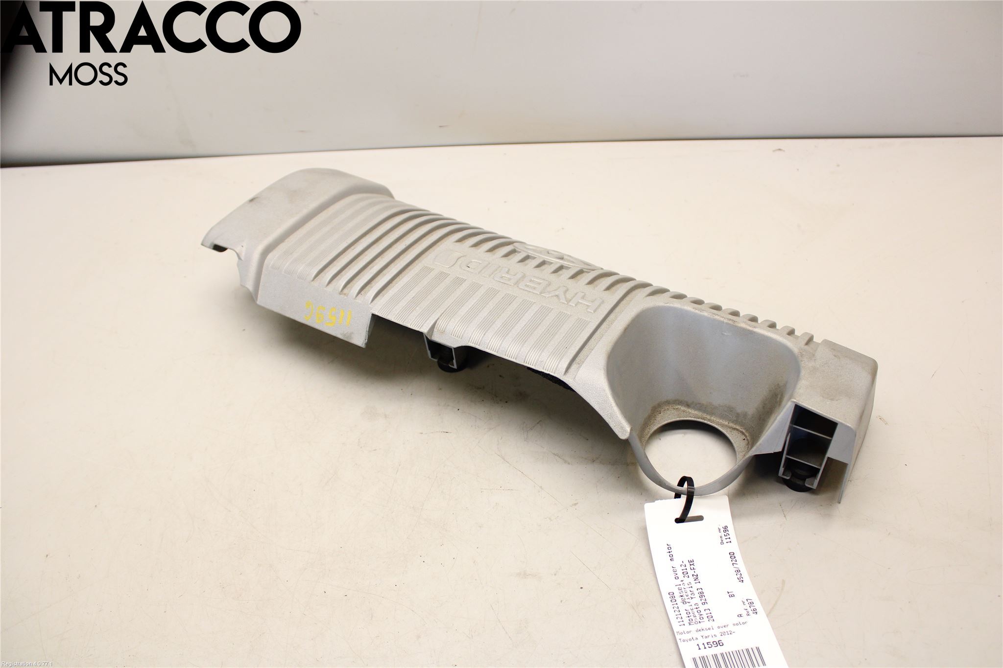 Toyota YARIS XP130 12-14 Motor Deksel Over Motor