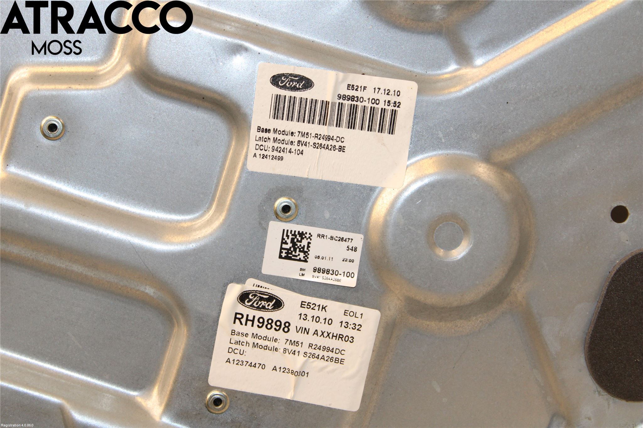 Ford KUGA 08-12 Vindusheis