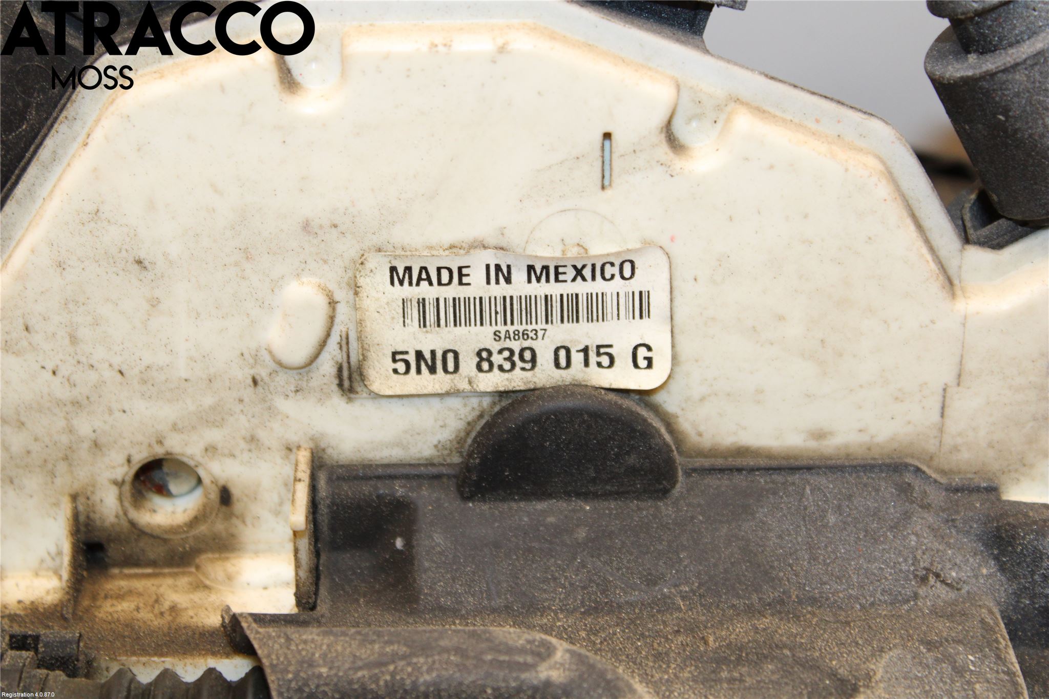 Volkswagen VW AMAROK 2H 10-22 Dørlås - Låsekasse