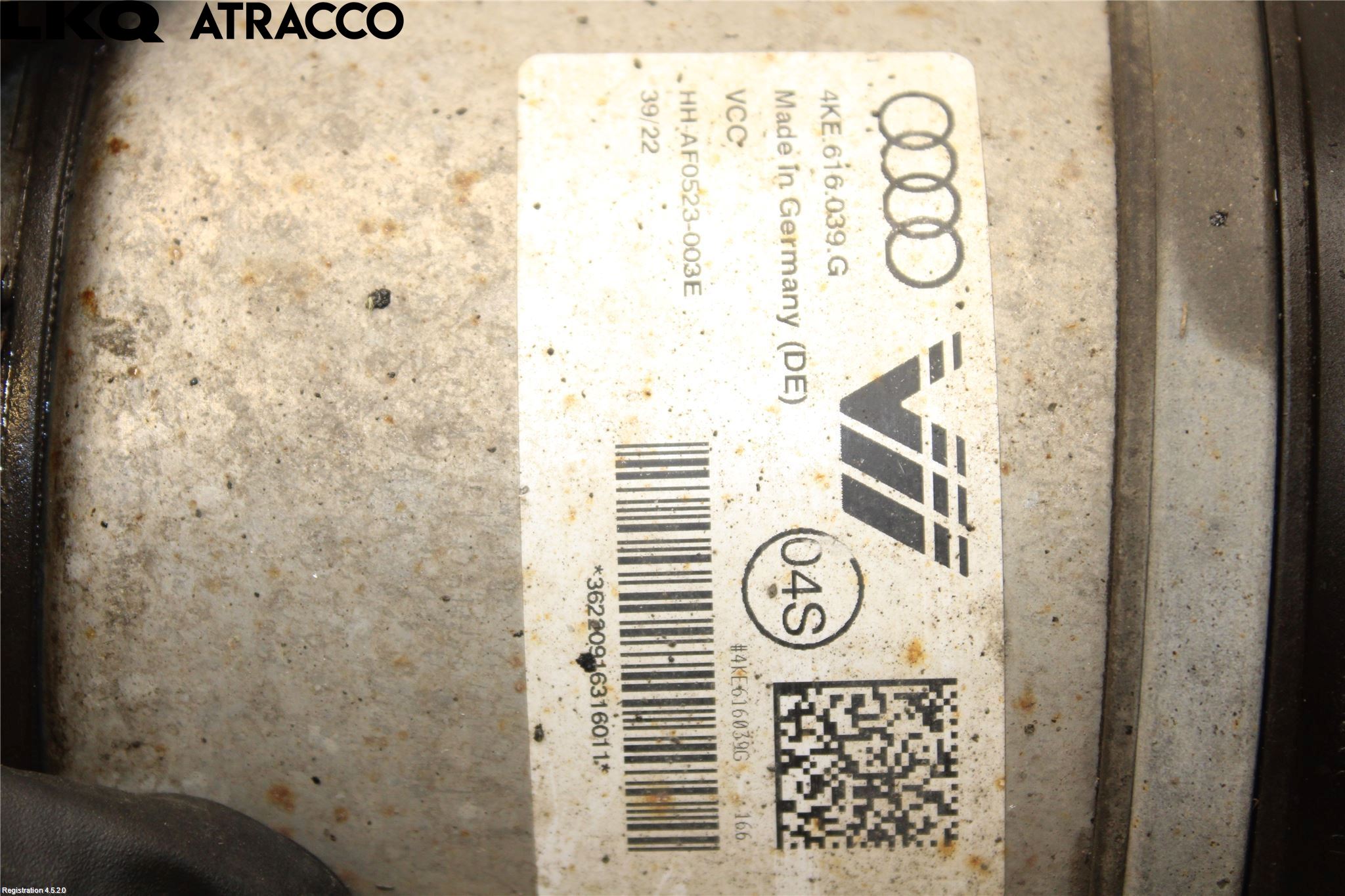 Audi E-TRON, S GE 19- Fjærbein Foran Høyre