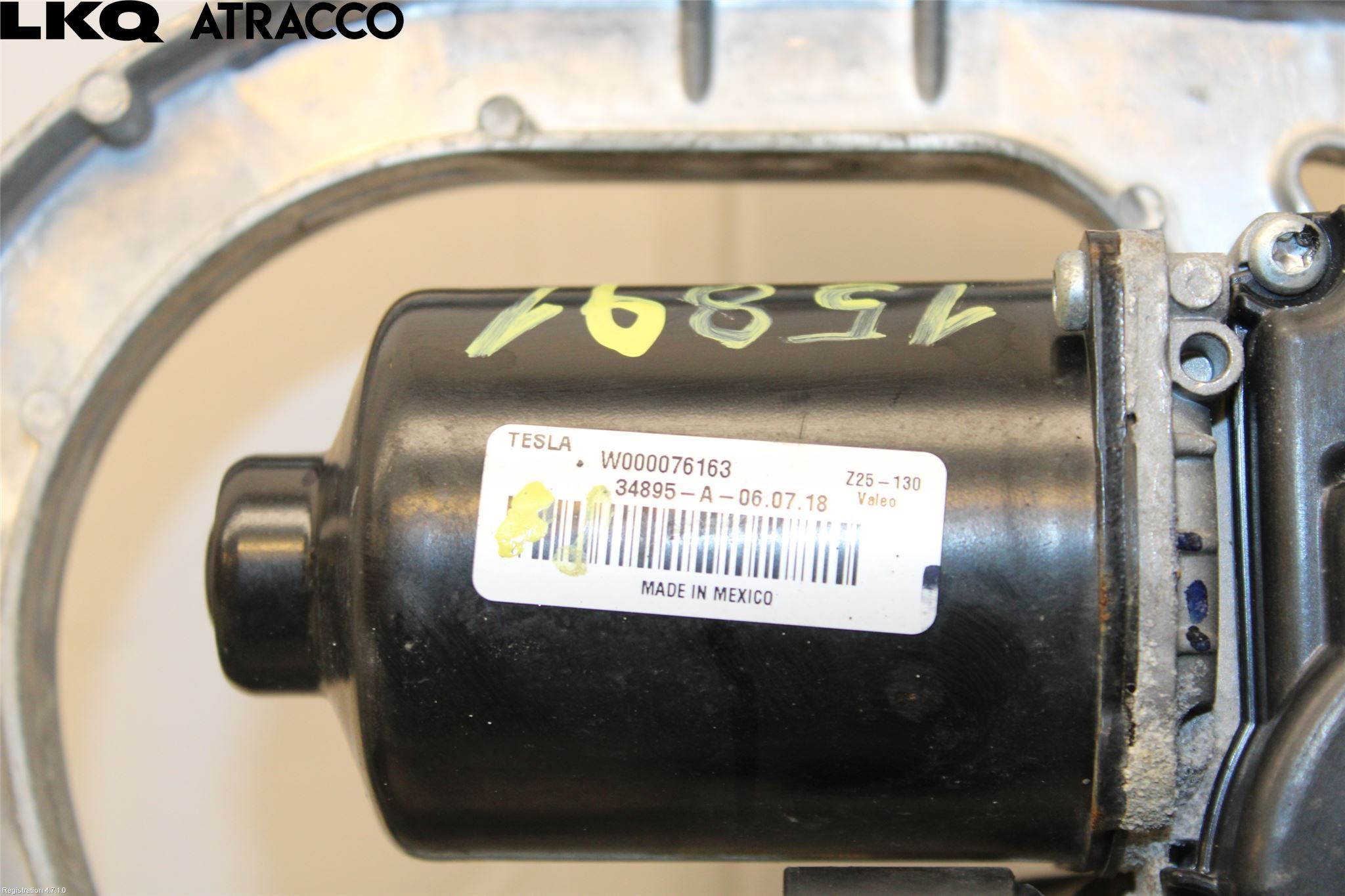 Tesla MODEL X 16- Viskermotor Frontrute