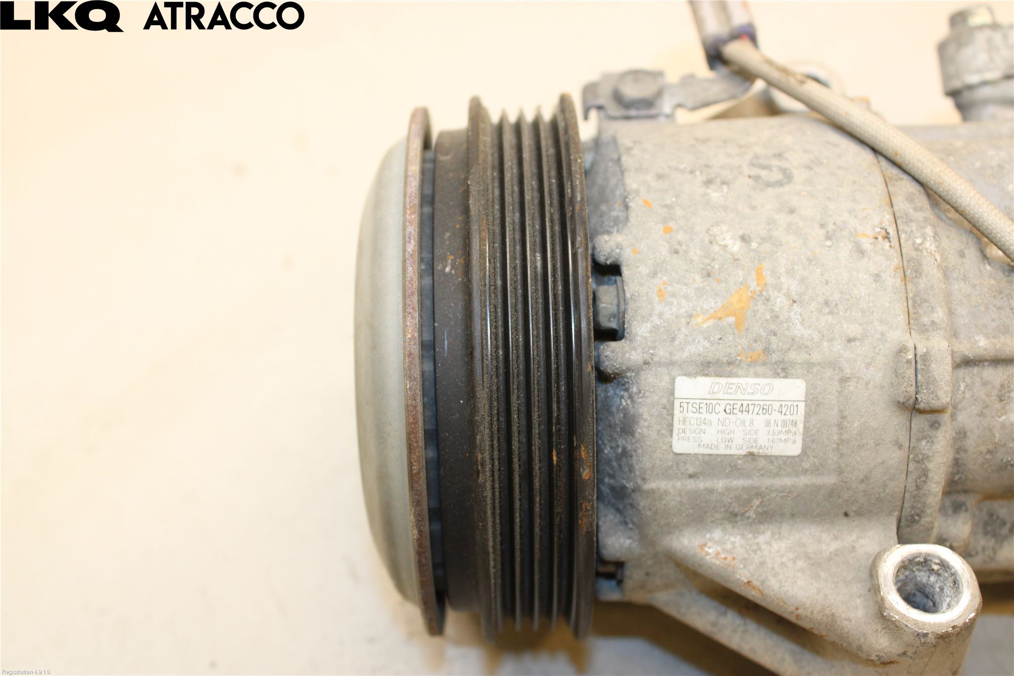 Toyota YARIS XP130 12-14 Varme Ac Kompressor