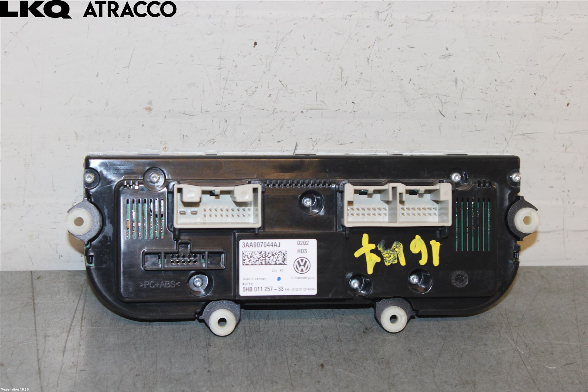 Volkswagen VW PASSAT 11-14 Varme Ac Betjening-Display