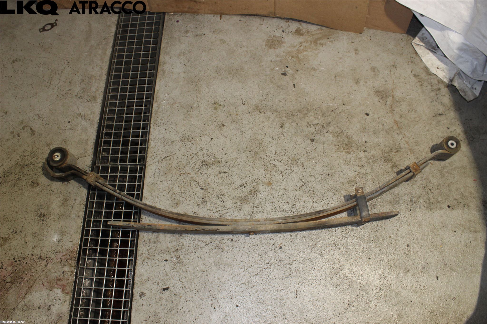 Volkswagen VW AMAROK 2H 10-22 Bladfjærfeste Bak