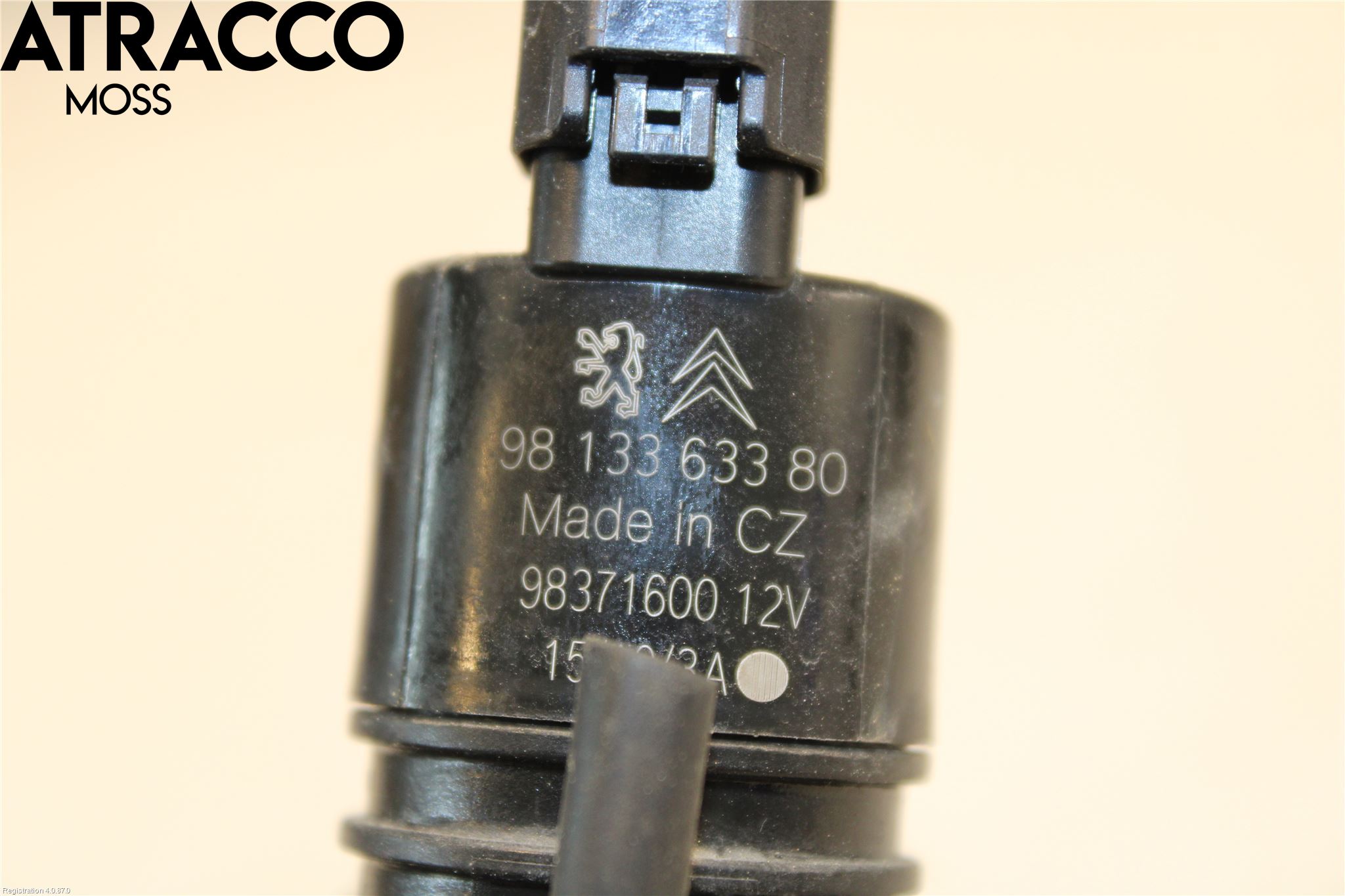 Peugeot 5008 17-24 Spylerpumpe Frontrute