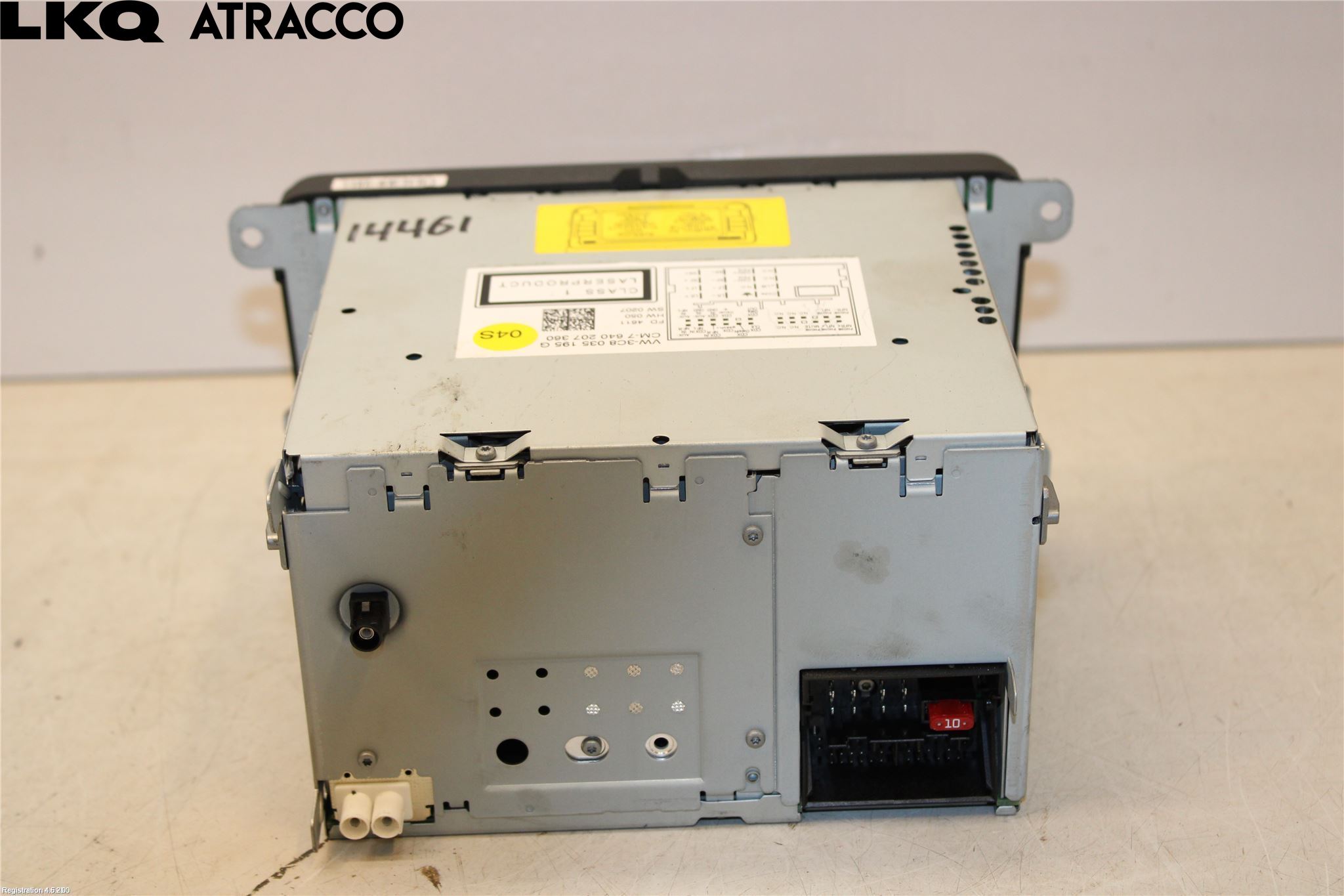 Volkswagen VW TOURAN 10-15 Stereo Radio Med Cd