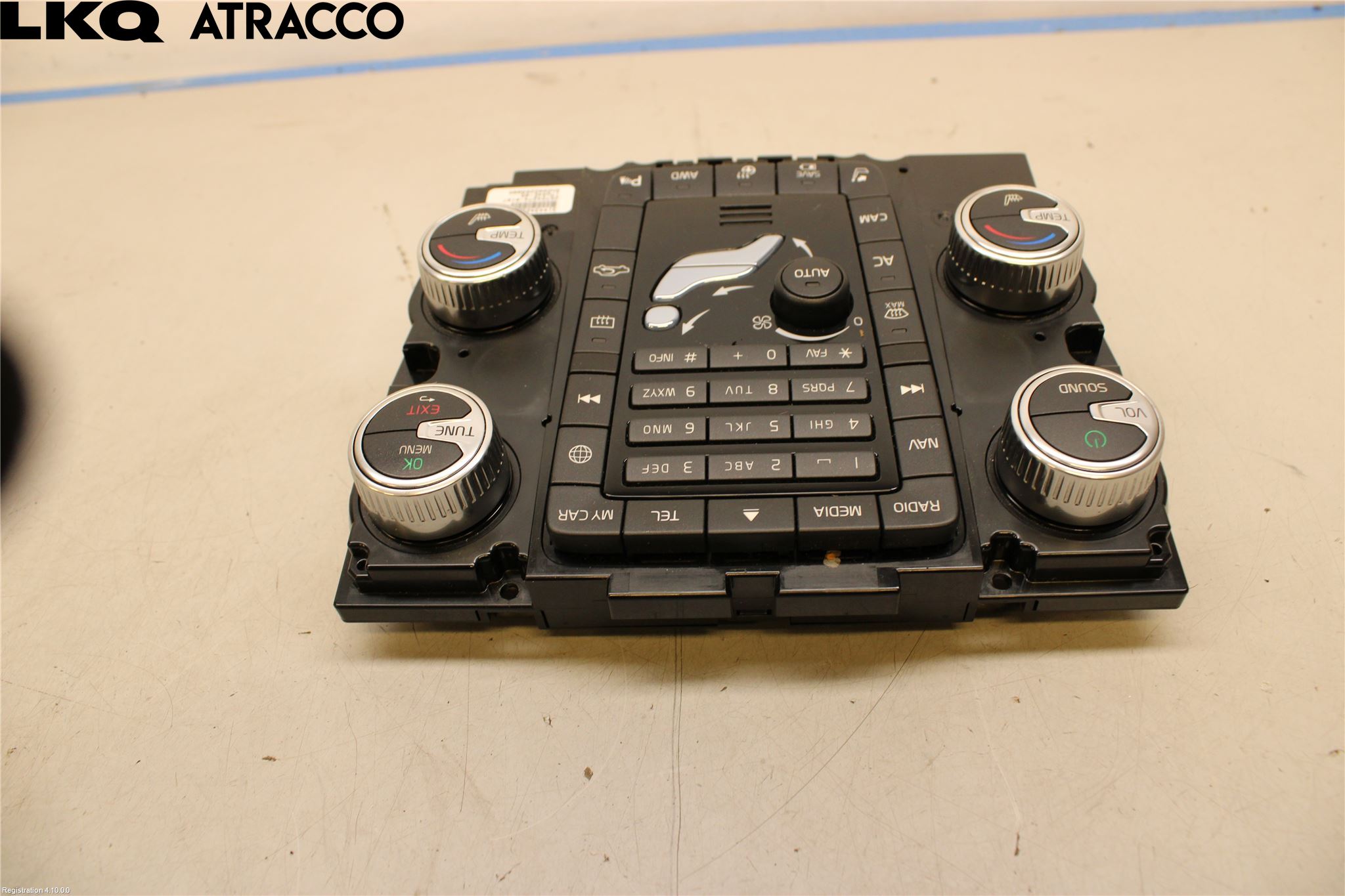 Volvo V60 14-18 Varme Ac Betjening-Display