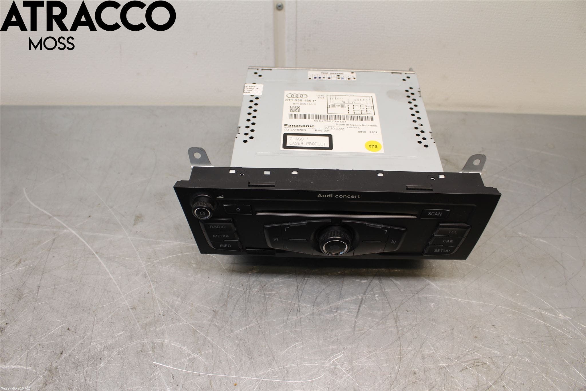 Audi A4/S4 08-11 Stereo Radio Med Cd