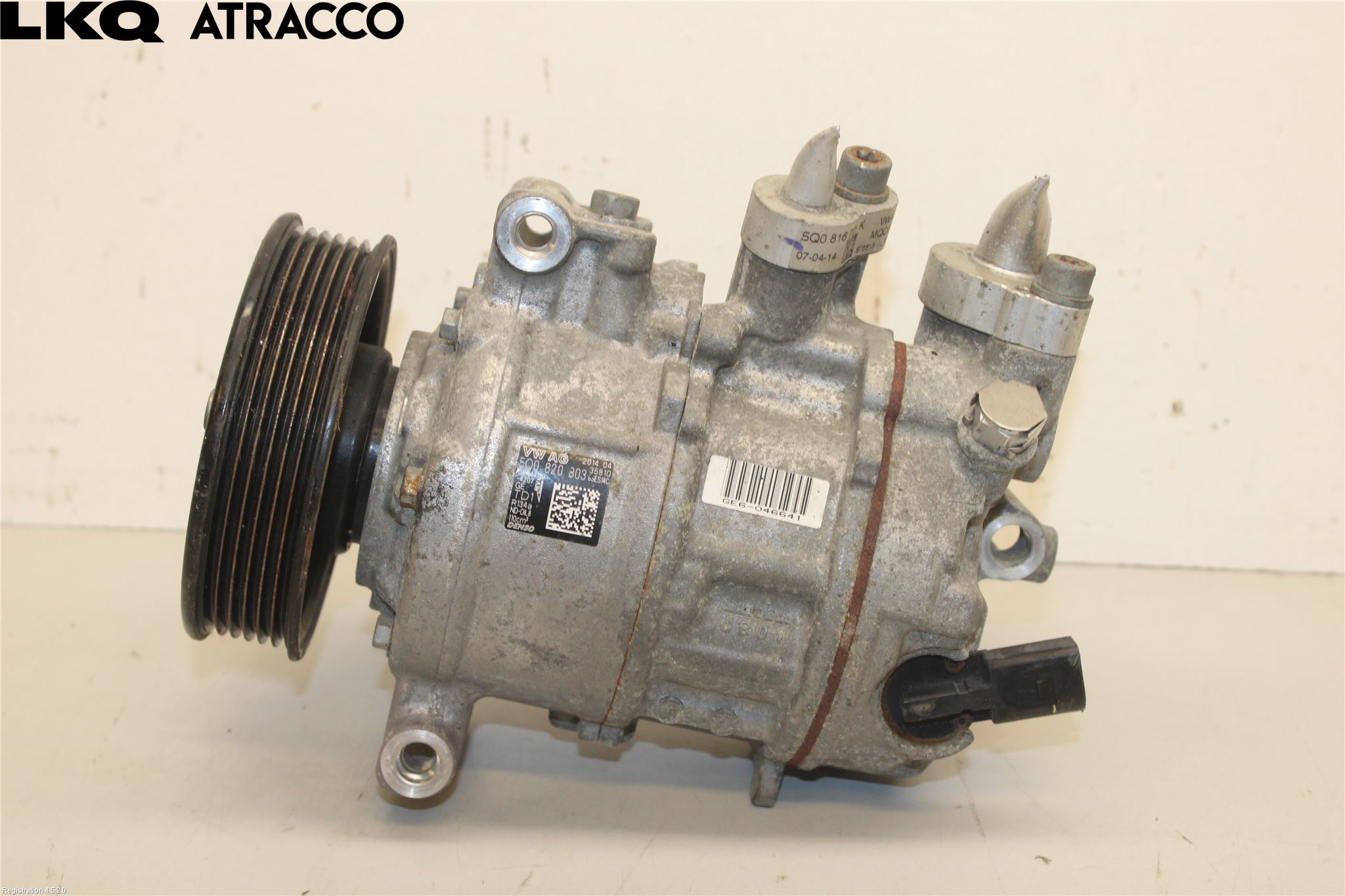 Volkswagen VW GOLF / E-GOLF VII 13-20 Varme Ac Kompressor