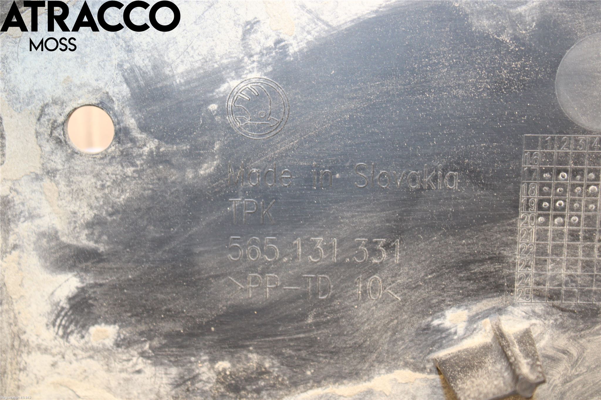 Skoda KODIAQ 17-24 Bunnplate U Motor-Gear-Dørk