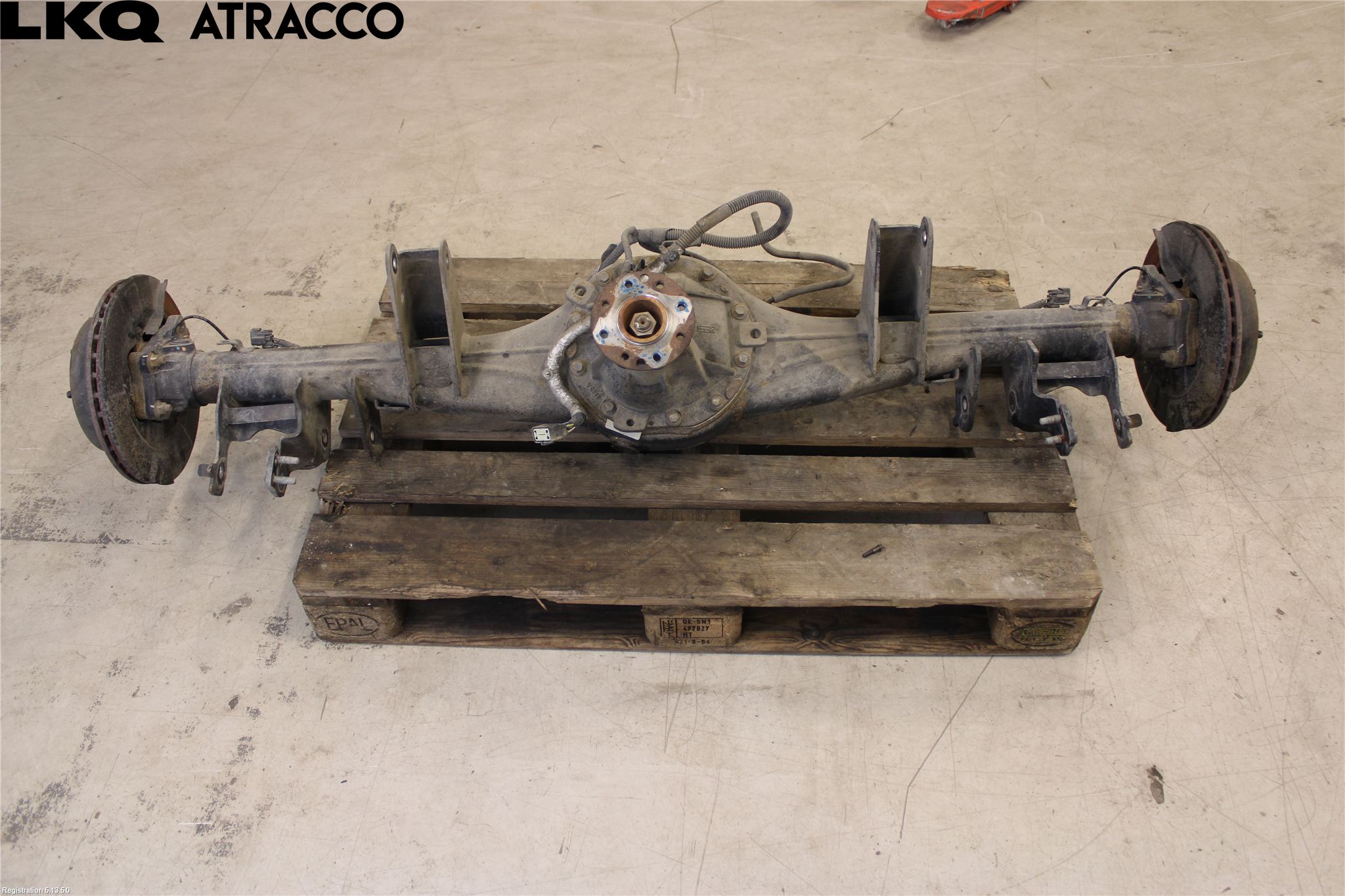Ford RANGER EU 12-23 Bakaksel Kardang Bak -Diff