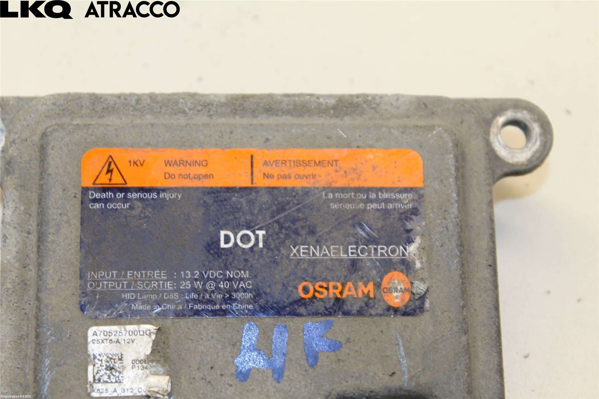 Tesla MODEL S 13- Styreenhet Xenon