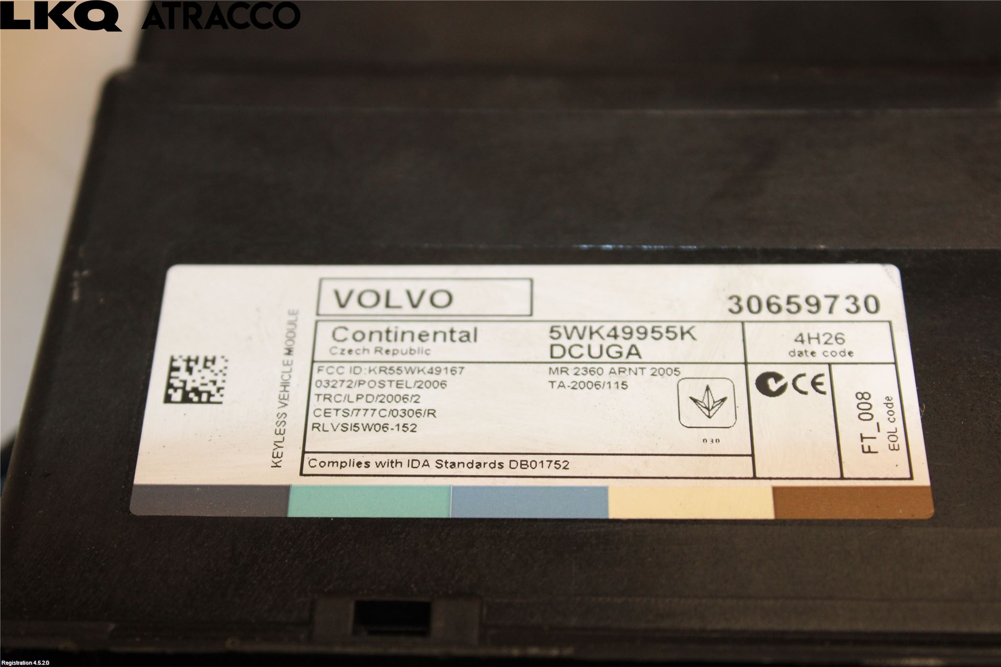 Volvo S60 14-18 Styrenhet Nyckellös System