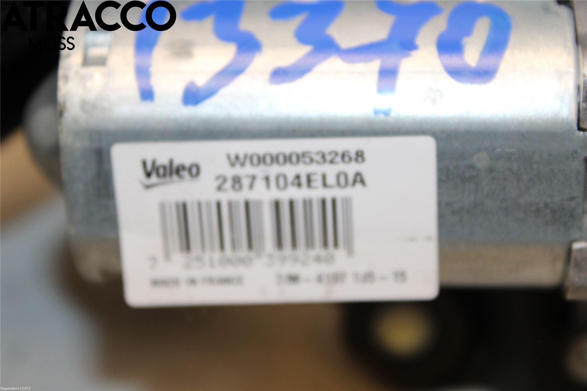 Nissan QASHQAI 14-17 Viskermotor Bakluke