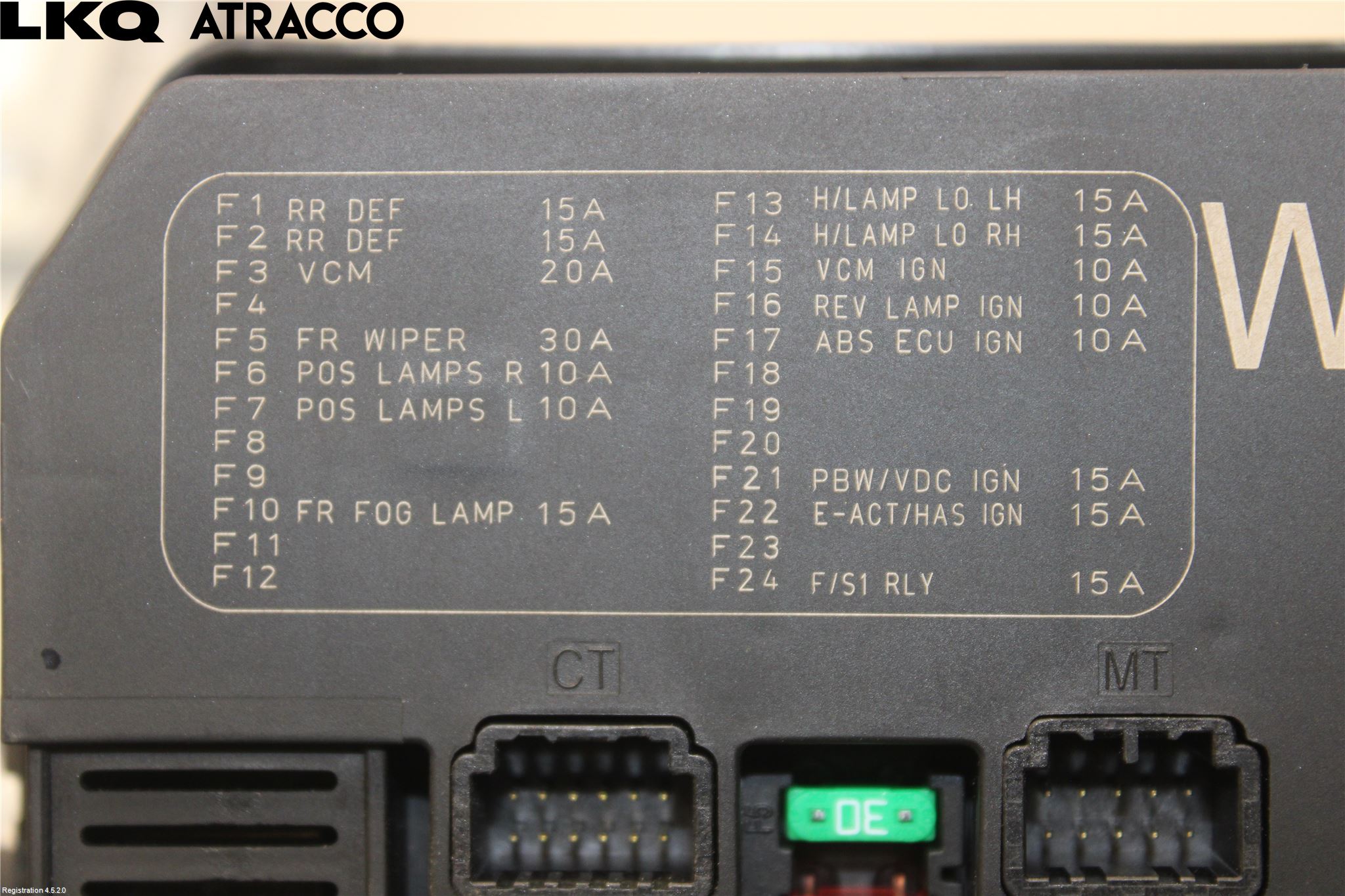 Nissan LEAF 18- Sikringsboks - Elsentral