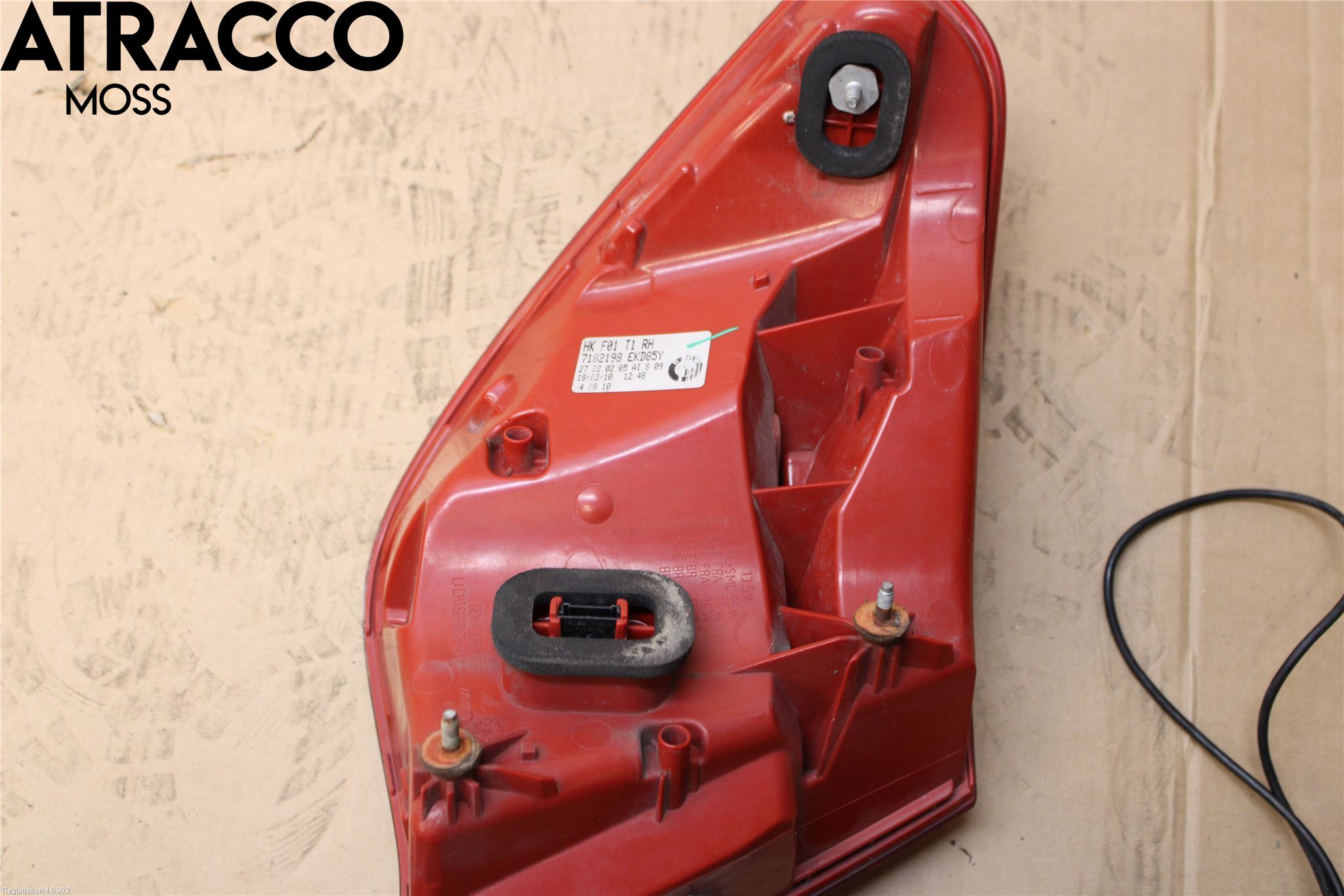 BMW 7 F01/02/03/04 09-15 Baklykt Høyre