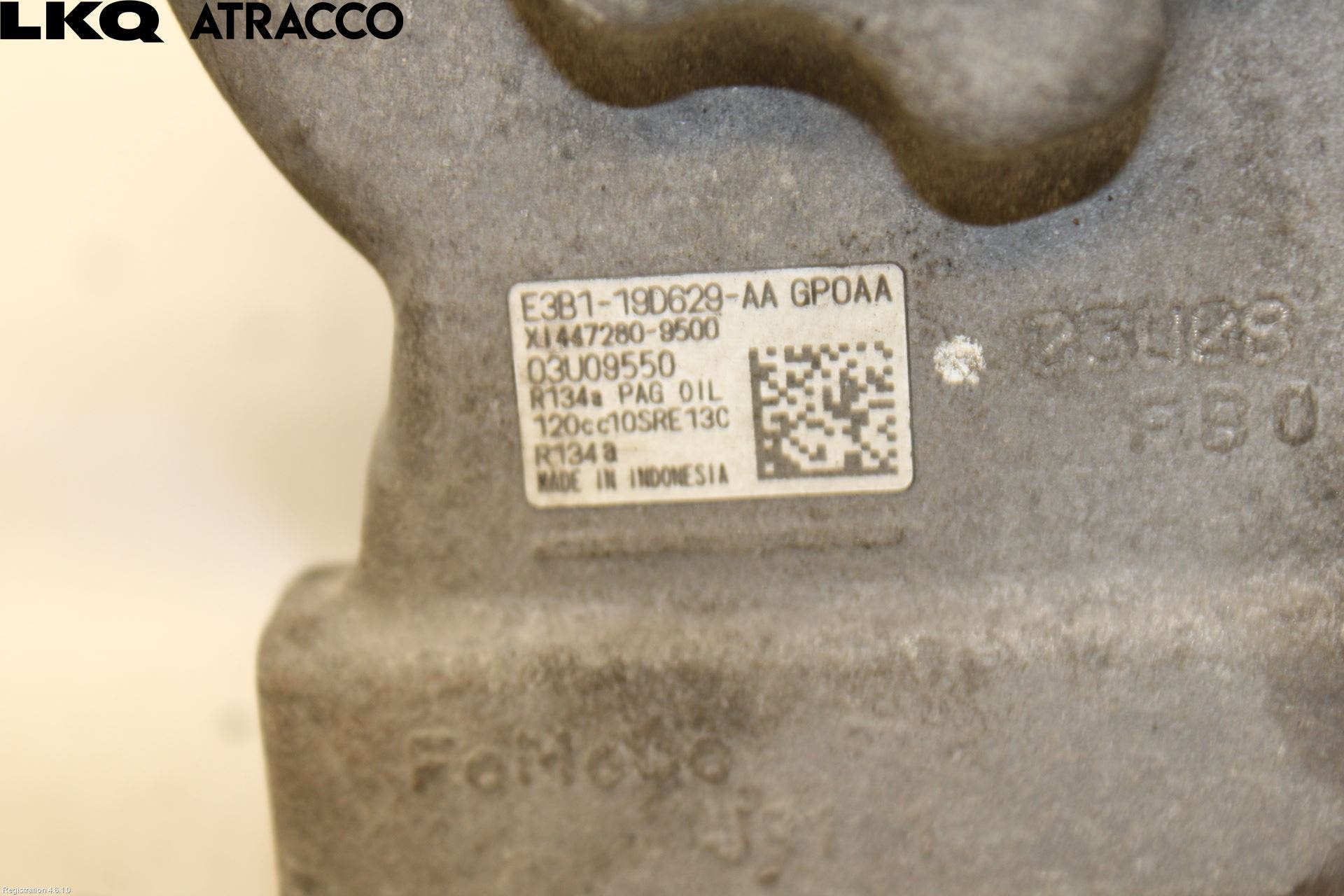 Ford TRANSIT/TOURNEO COURIER 13-23 Varme Ac Kompressor